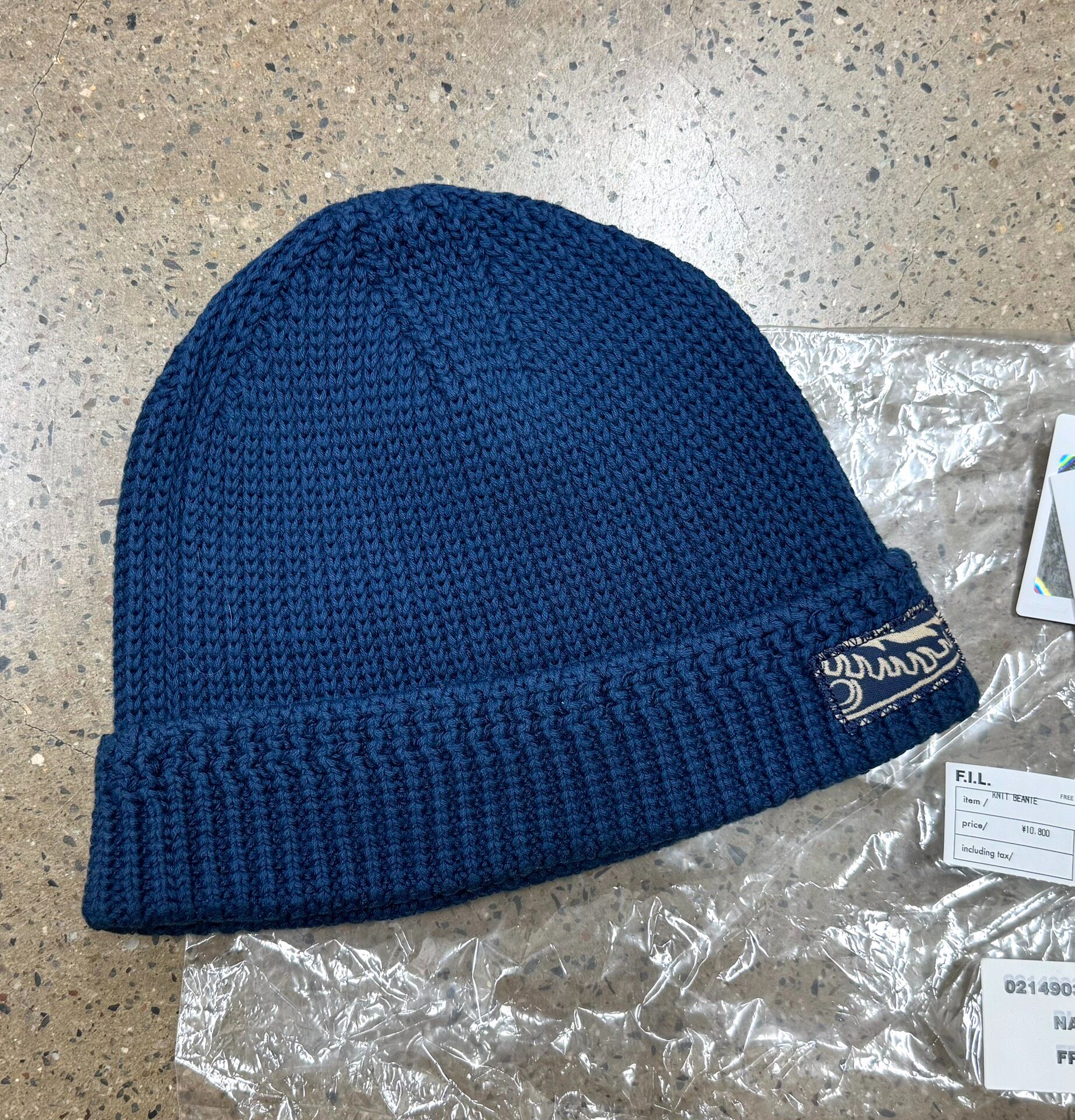 Visvim ICT Navy Knit Beanie