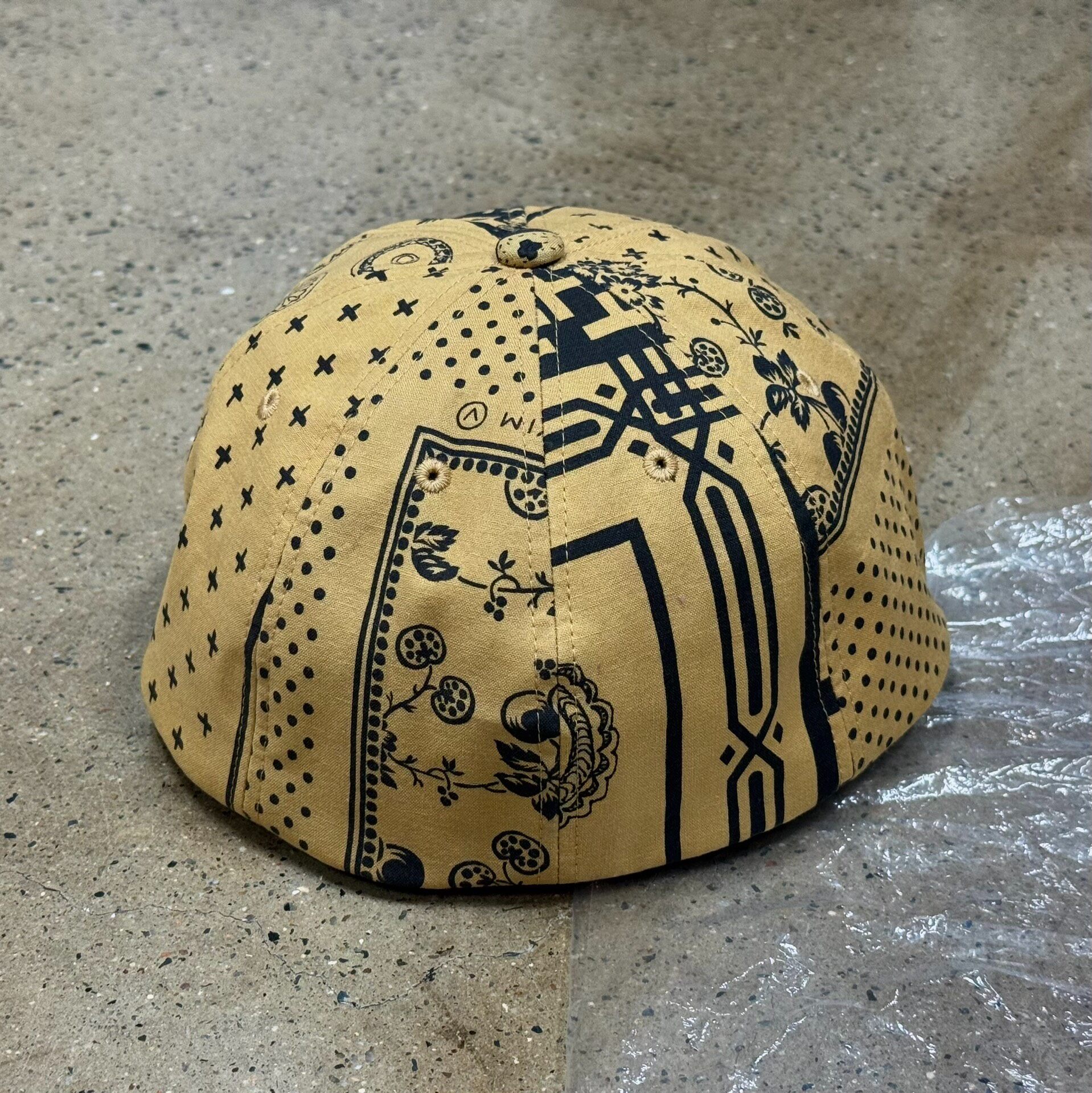 Visvim ICT Excelsior Baseball Cap — label