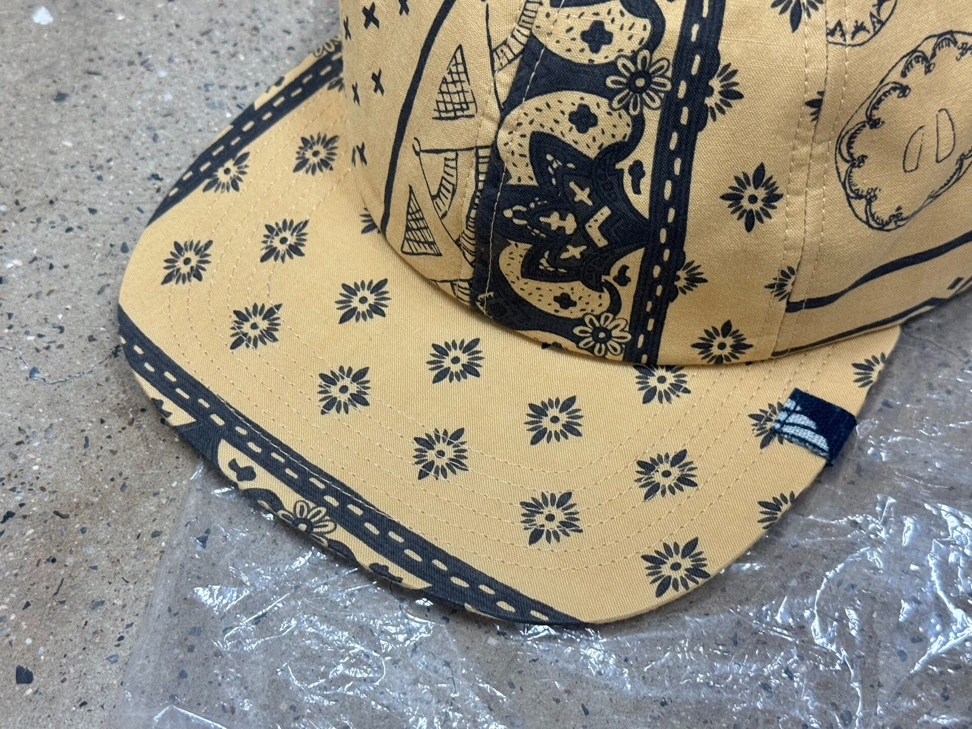 Visvim ICT Excelsior Baseball Cap — detail