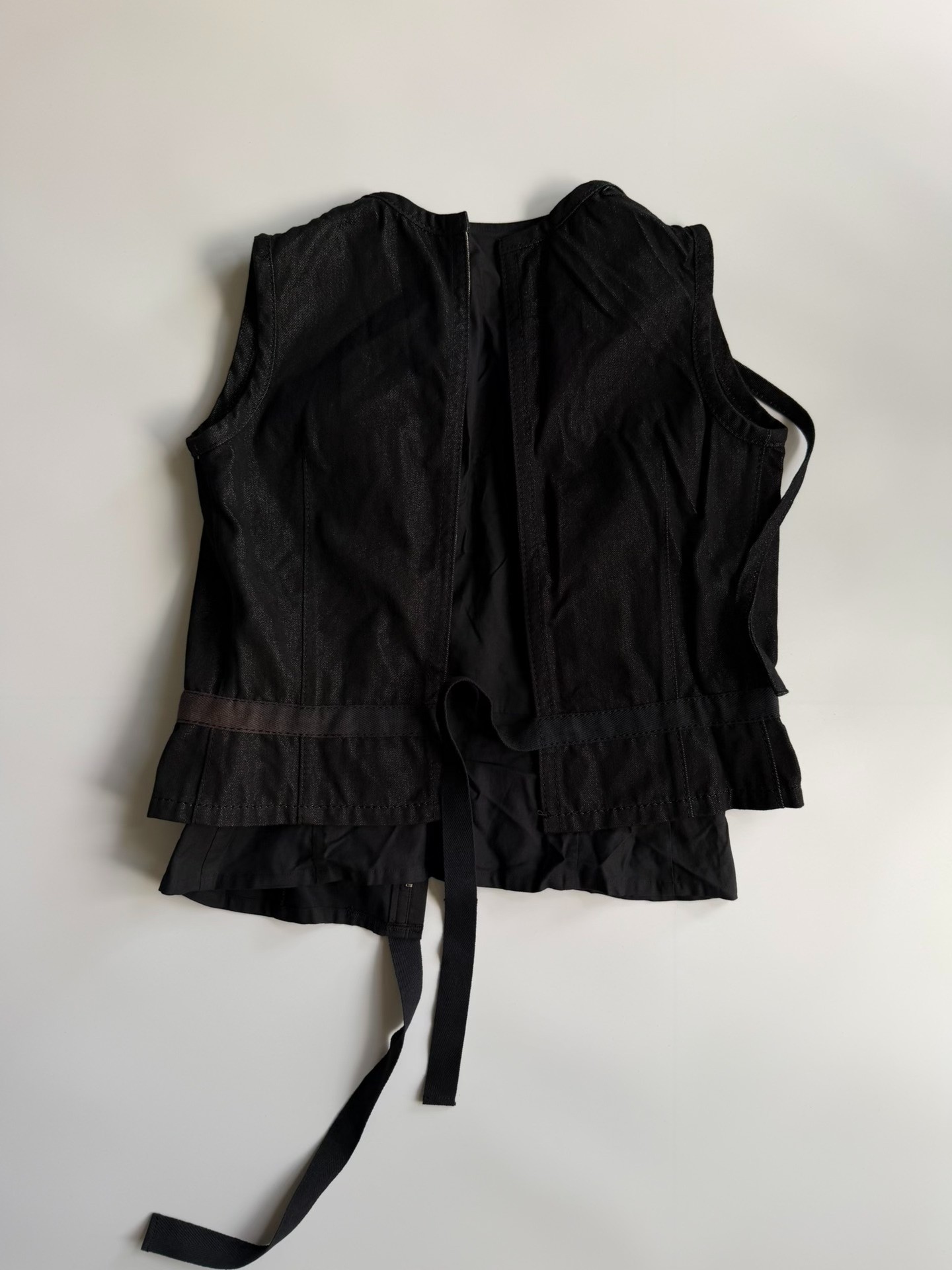 Comme des Garçons Tricot Two-layer Vest — back