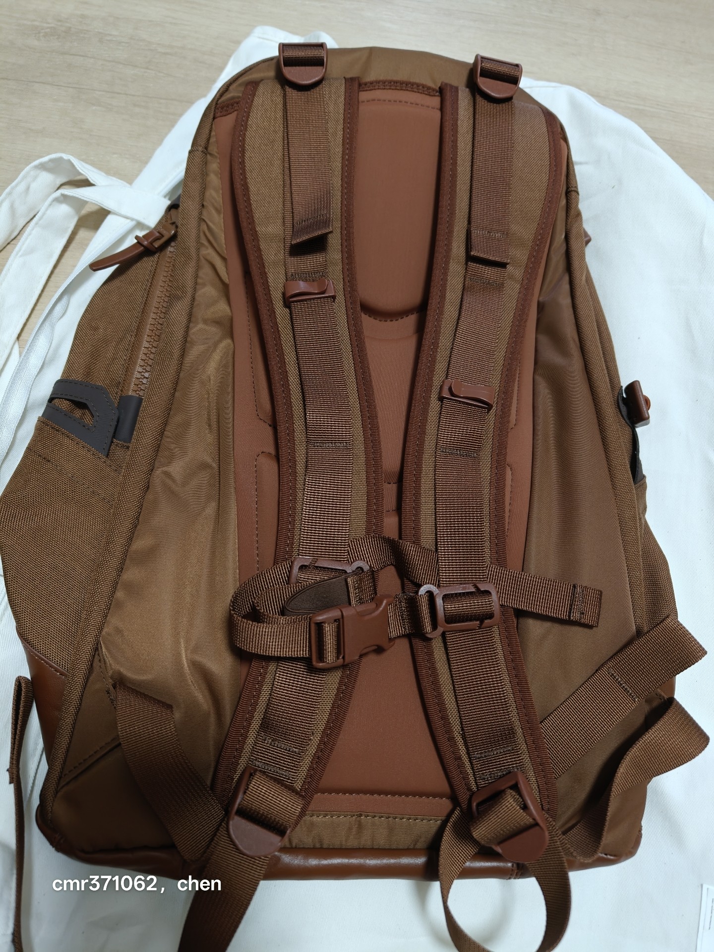 Visvim 24SS Cordura Brown Backpack — back