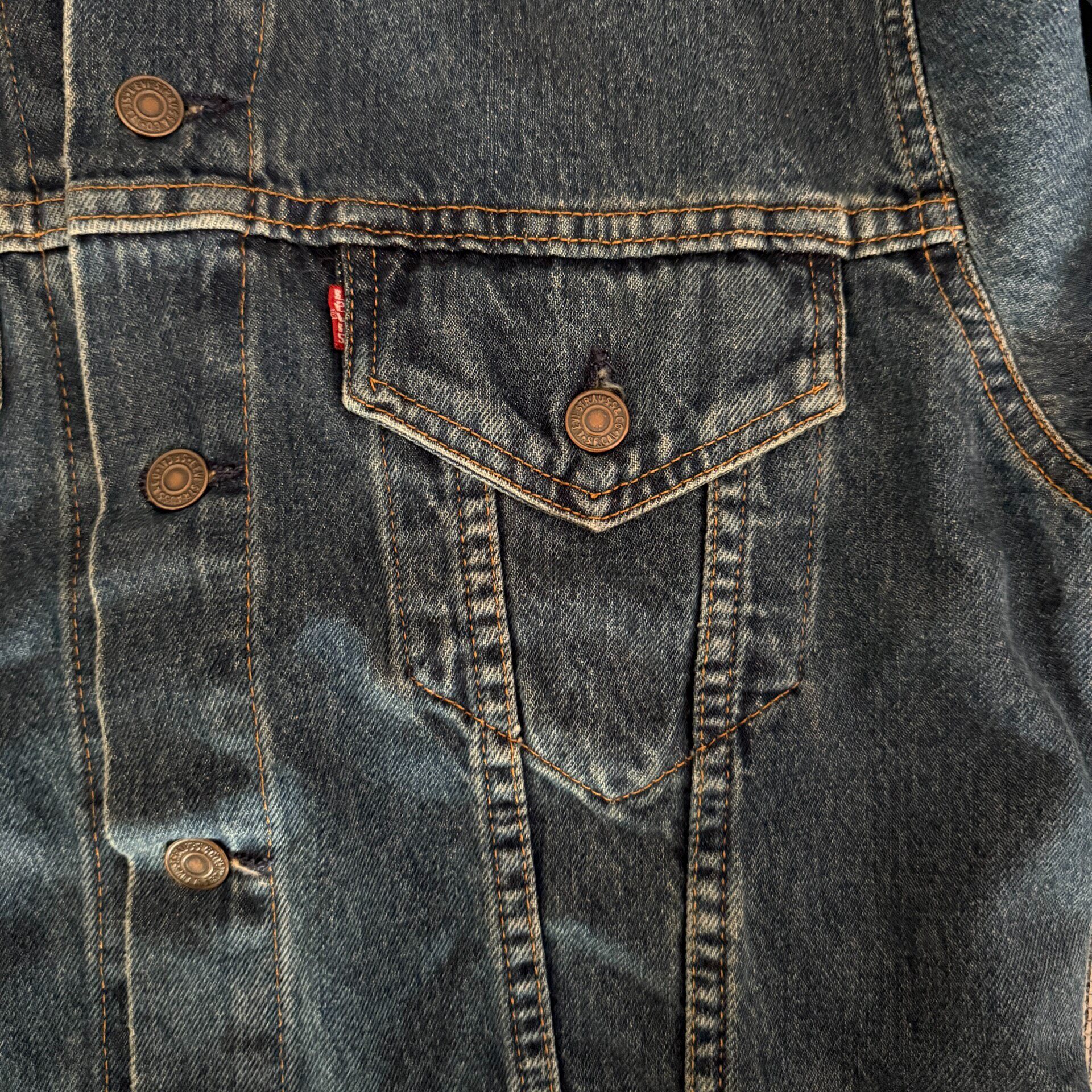 Levi's LVC Denim Trucker Jacket — back