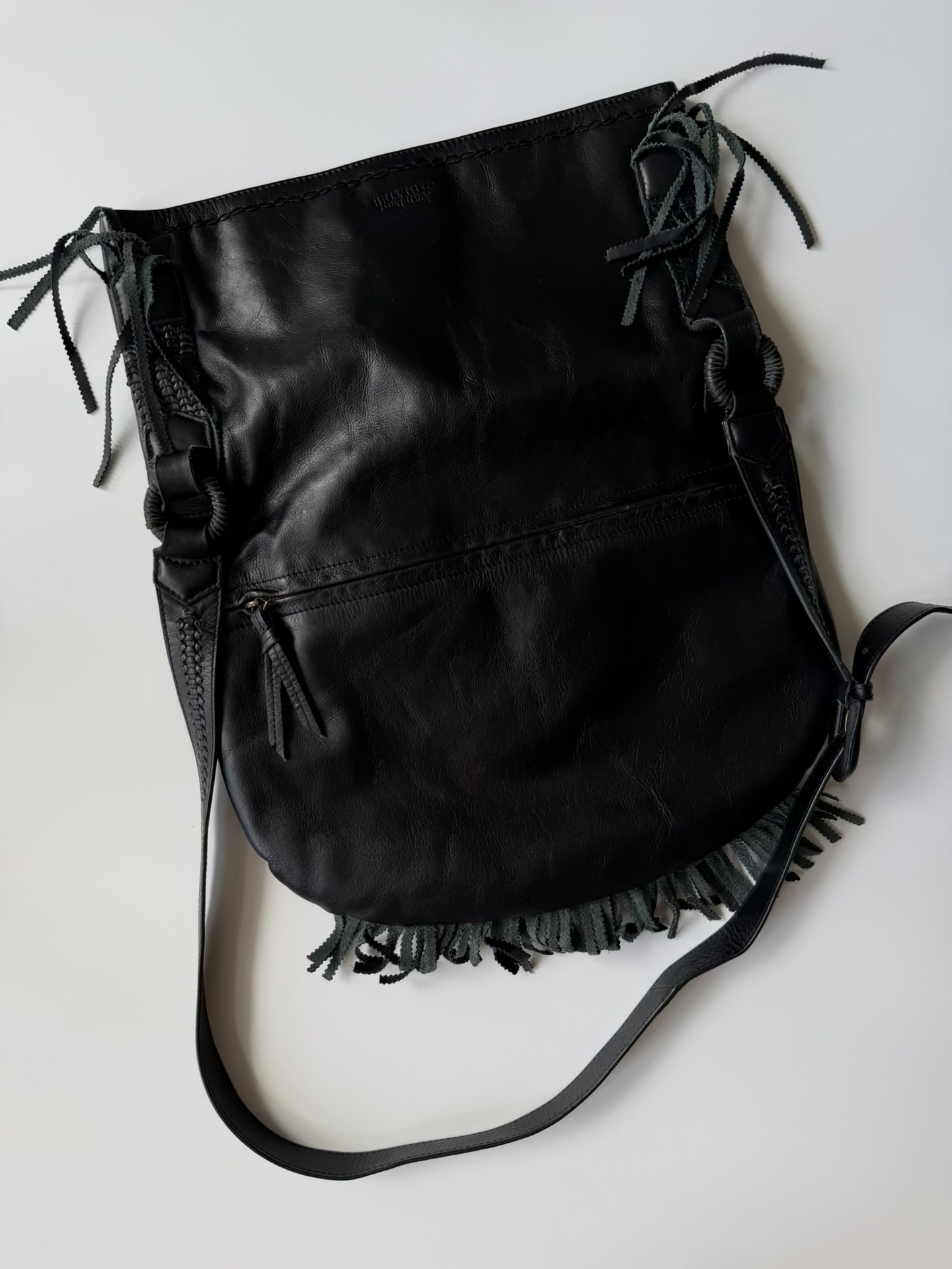 Jean Paul Gaultier Fringed Crossbody Bag — detail