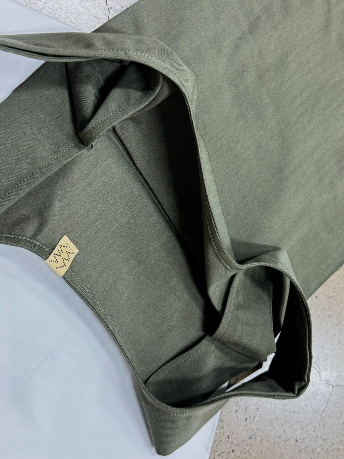 Visvim Olive Market Tote Bag — back