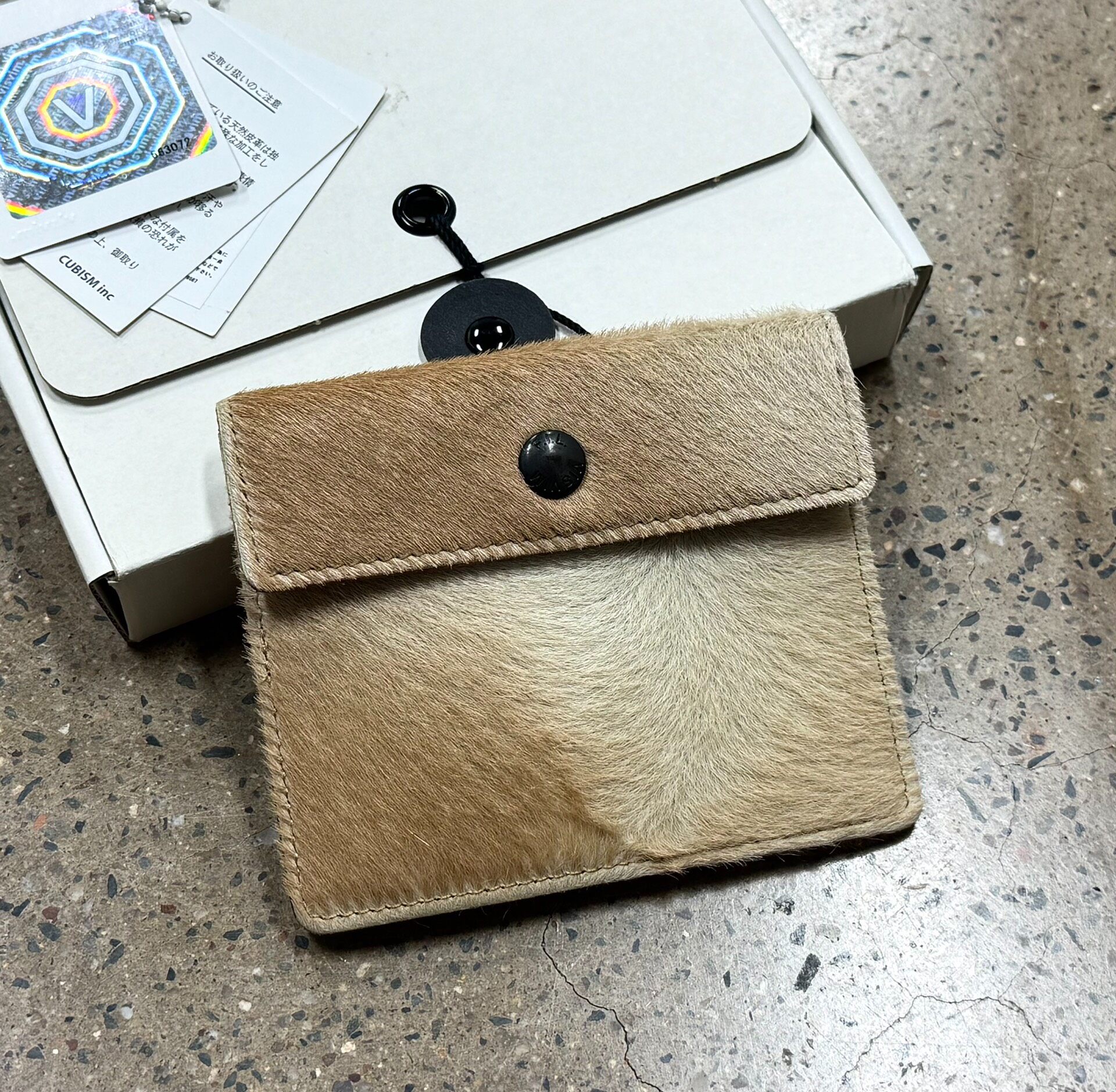 Visvim Pony Fur Money Clip Wallet