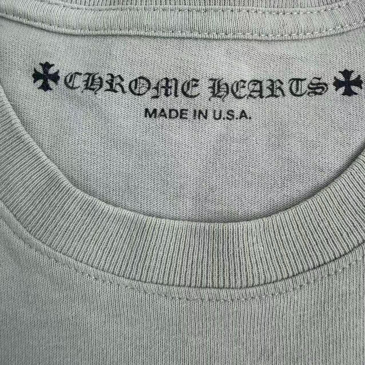 Chrome Hearts Mattyboy Gray T-Shirt — detail