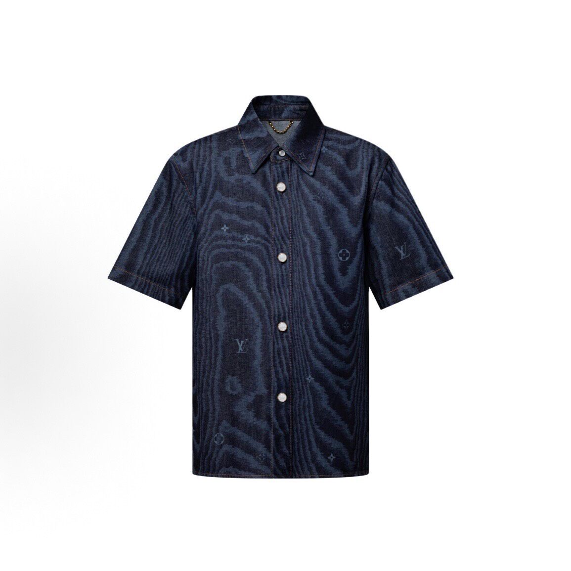 Louis Vuitton FW25 Denim Short Sleeve Shirt