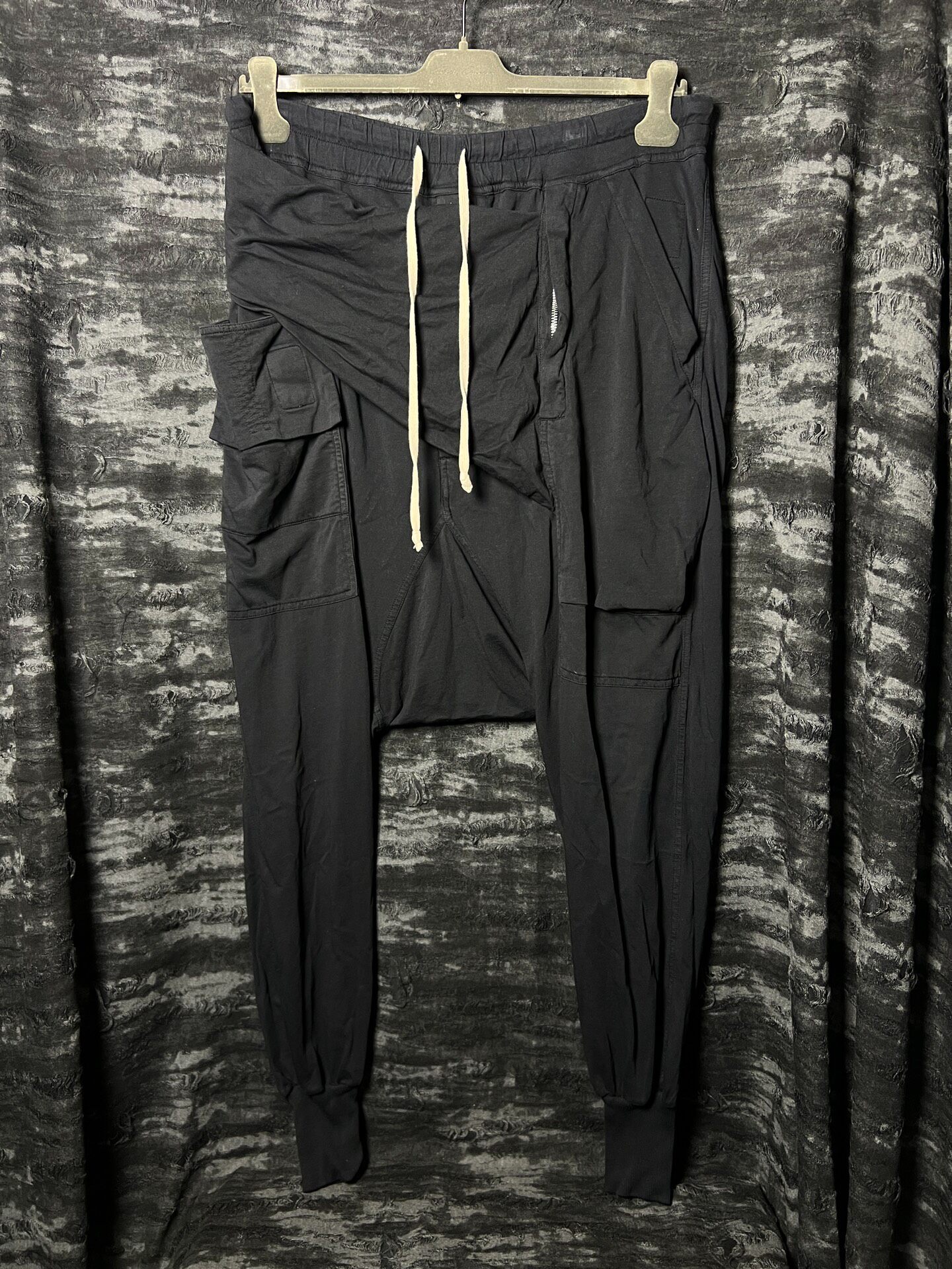 Rick Owens 17FW Slant Placket Cotton Pants