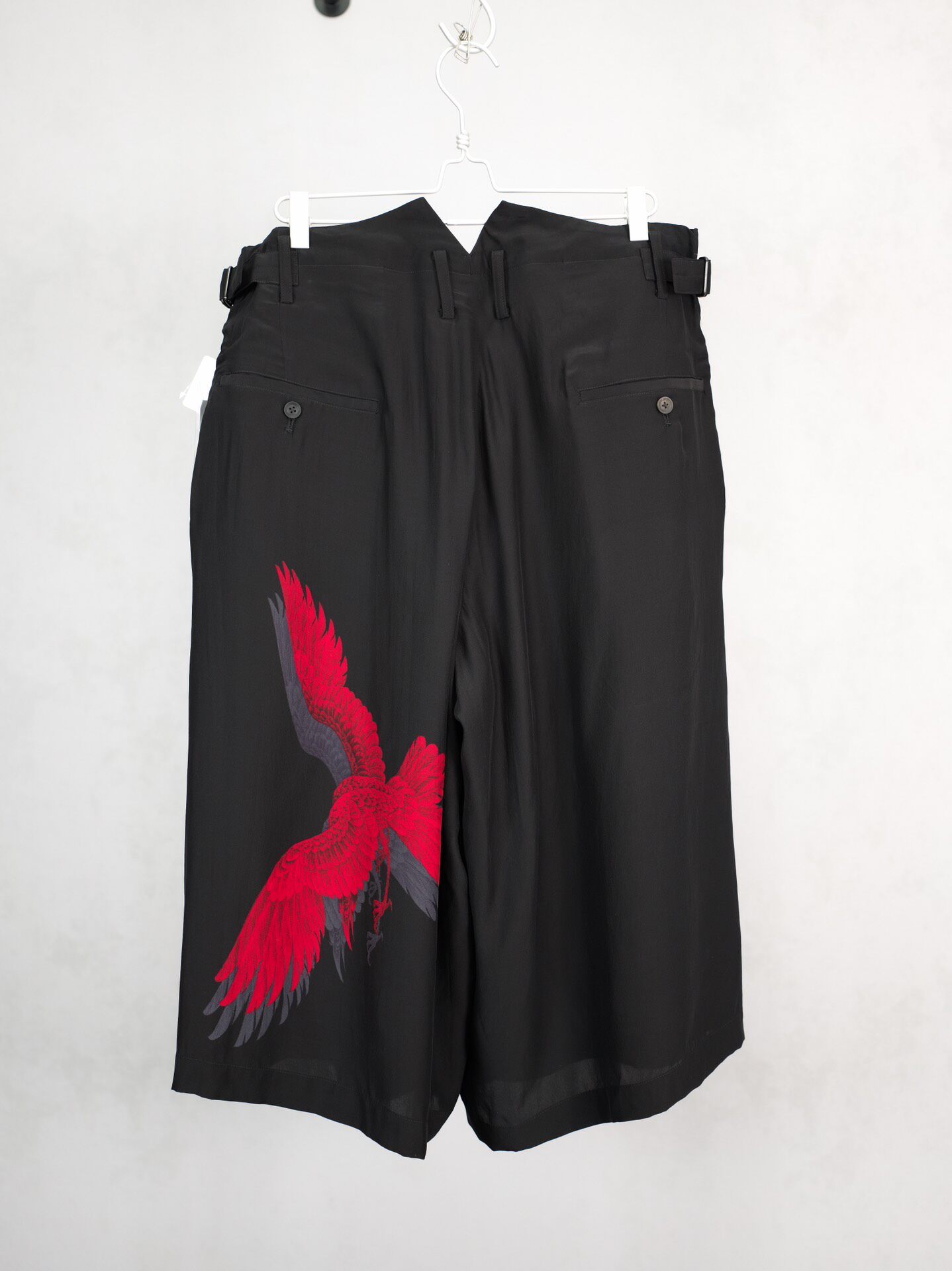 Yohji Yamamoto 21AW Crow Silk Culotte