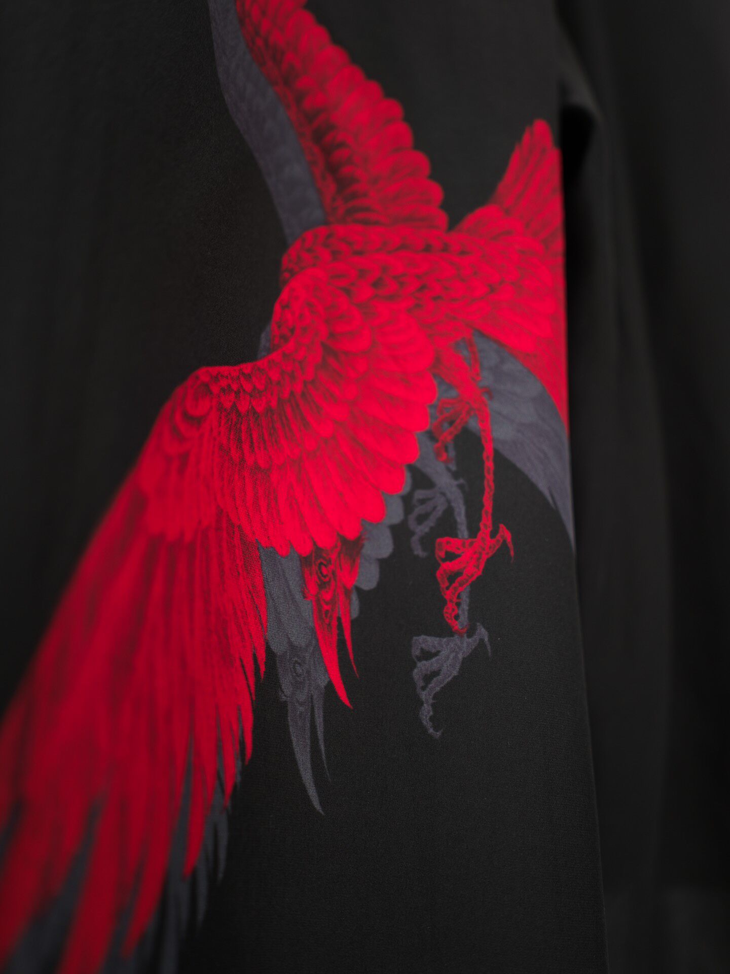 Yohji Yamamoto 21AW Crow Silk Culotte — label