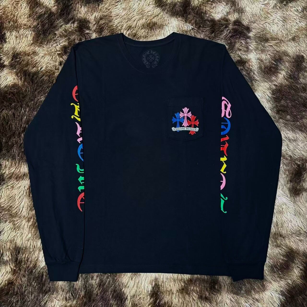 Chrome Hearts Colorful Cross Long Sleeve