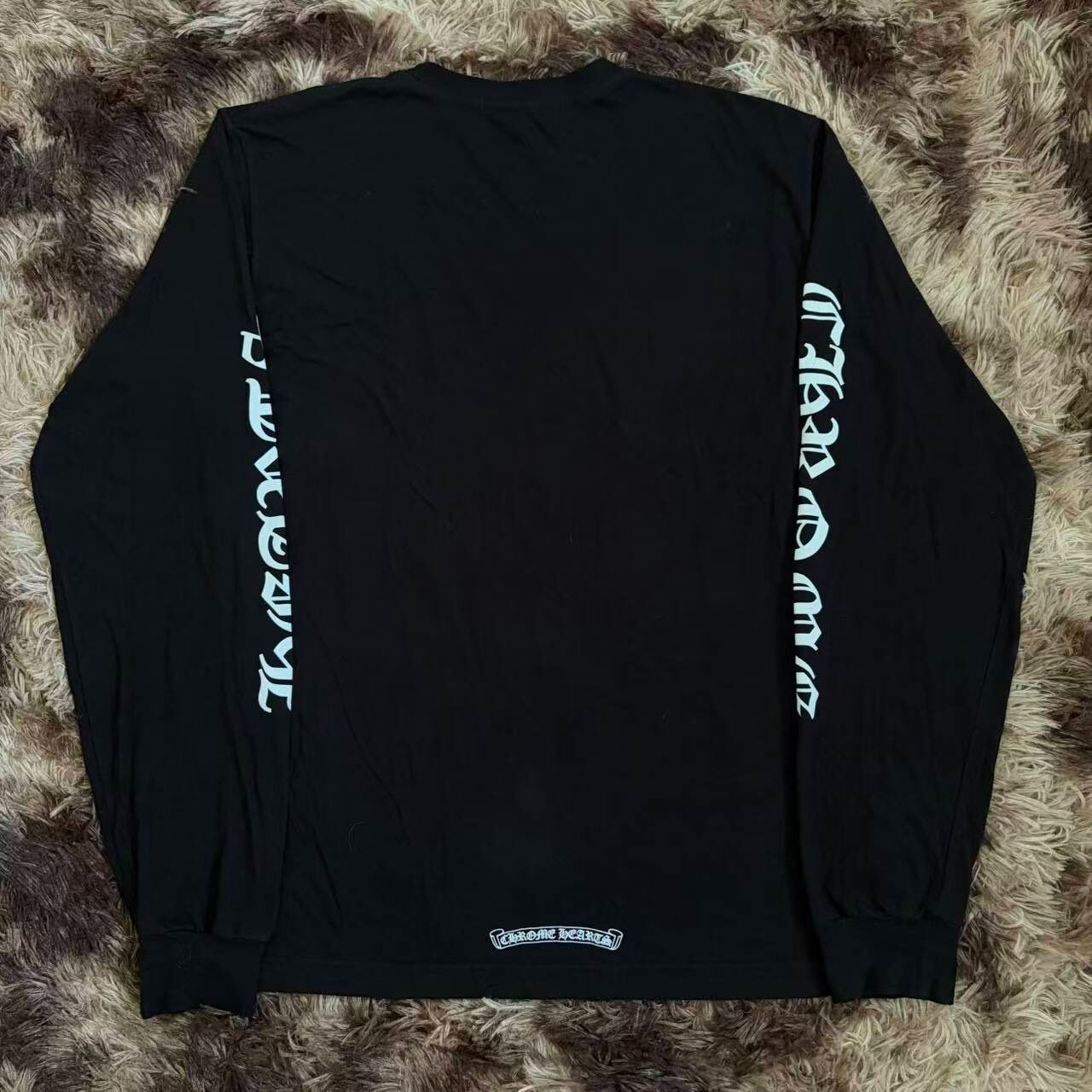 Chrome Hearts Black Long-Sleeve T-Shirt — front