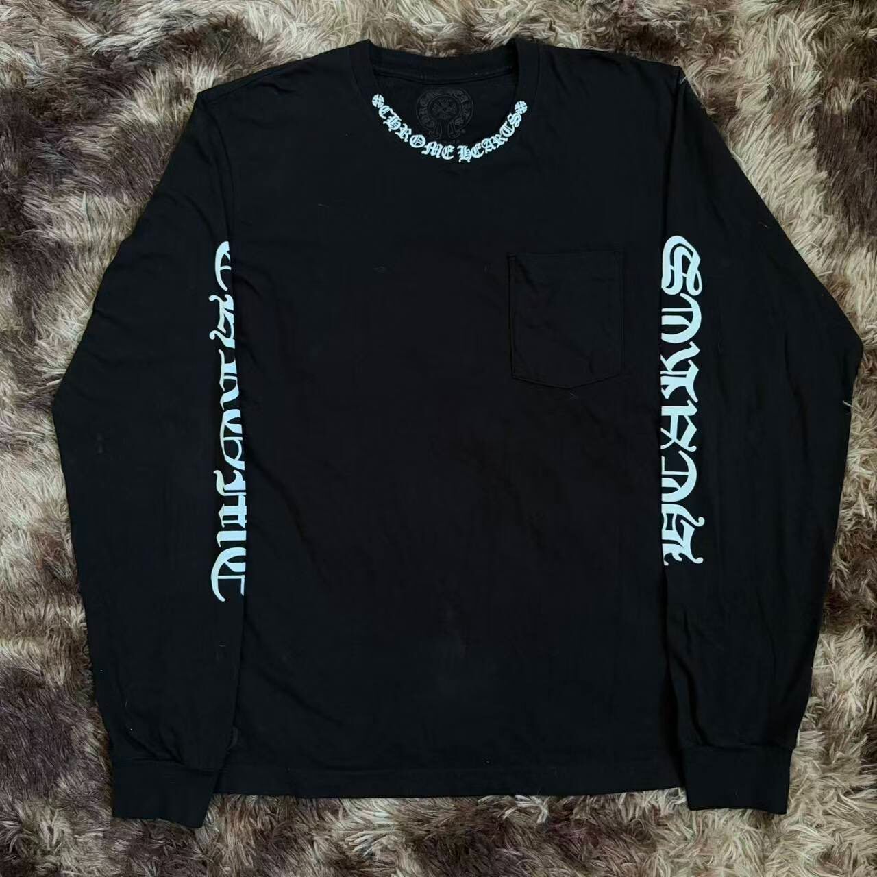 Chrome Hearts Black Long-Sleeve T-Shirt