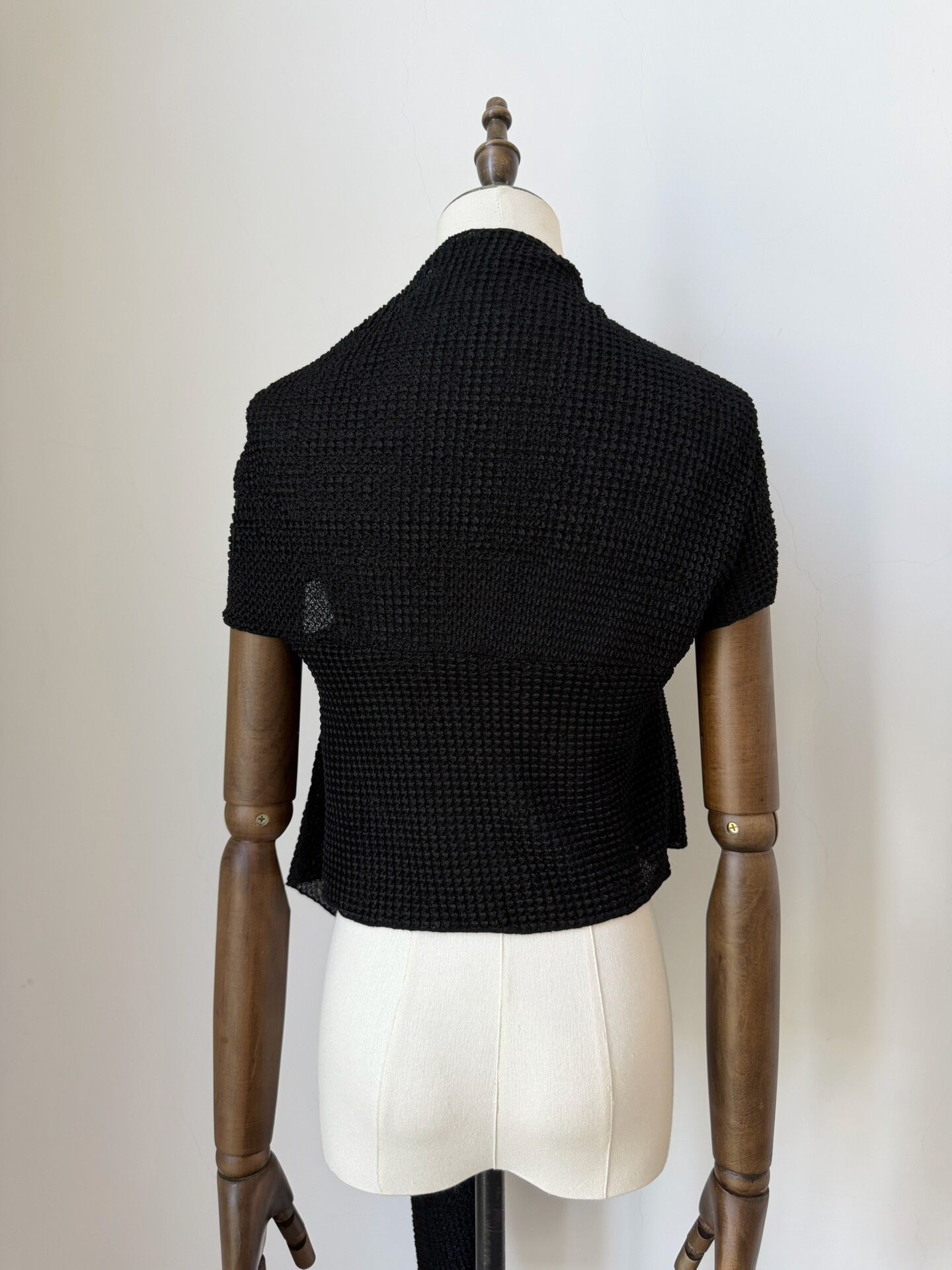Yohji Yamamoto Noir Asymmetric Top — back