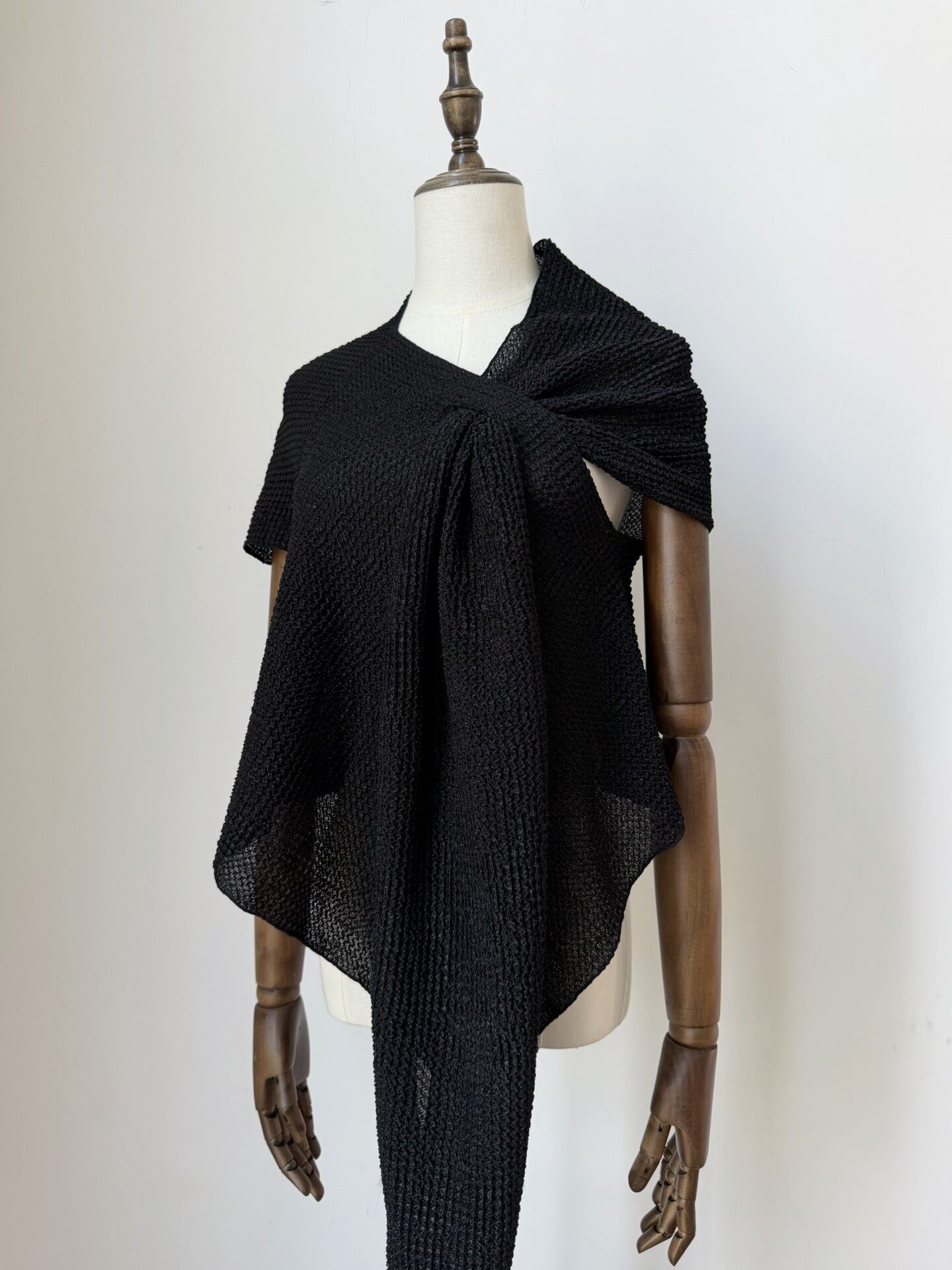 Yohji Yamamoto Noir Asymmetric Top — front