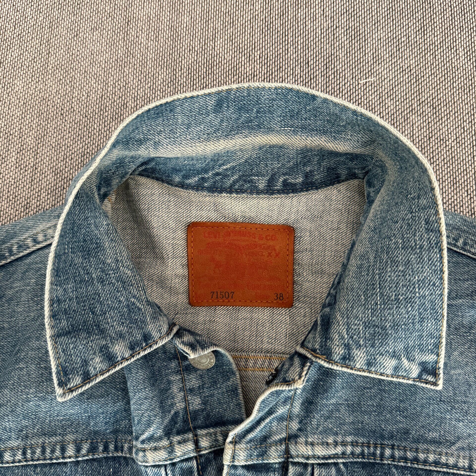 Levi's LVC 507xx Type 2 Denim Jacket — detail