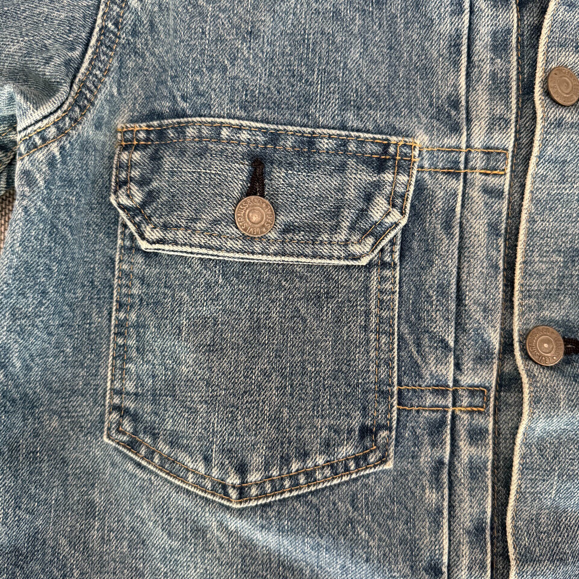 Levi's LVC 507xx Type 2 Denim Jacket — label