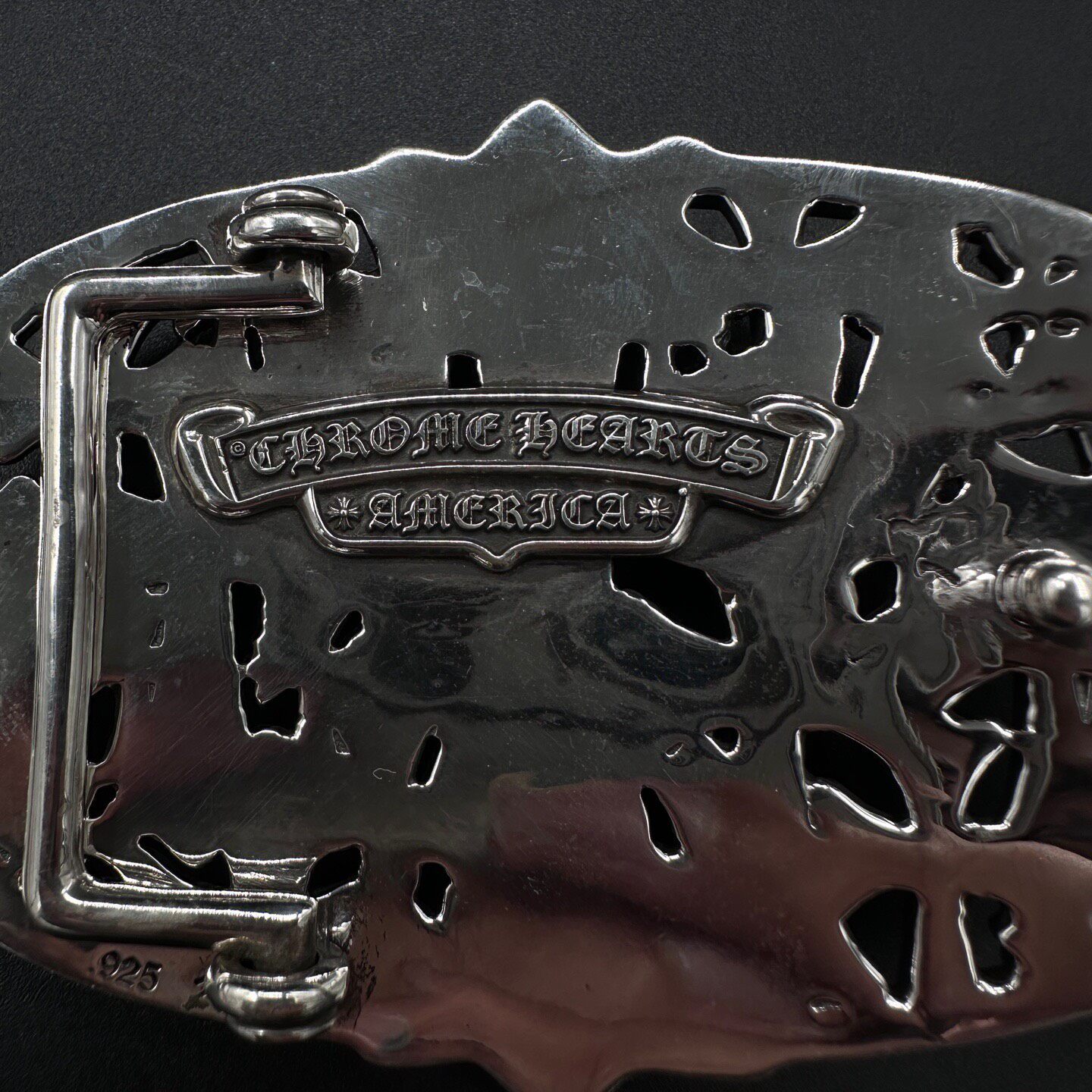 Chrome Hearts Burial Belt Buckle — detail