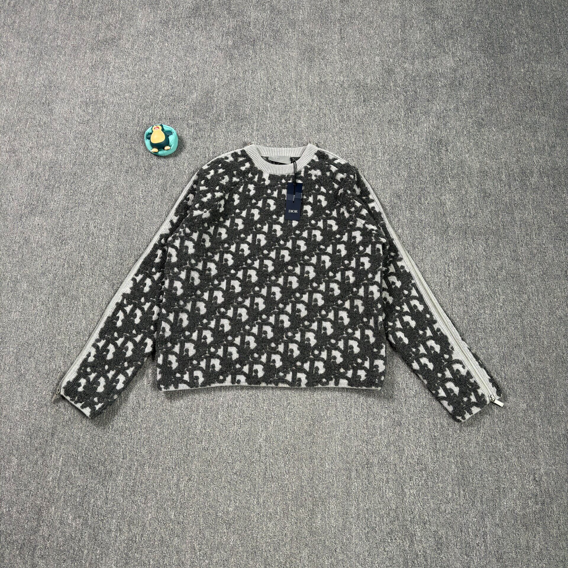 Dior 25 Monogram Zip Sweater