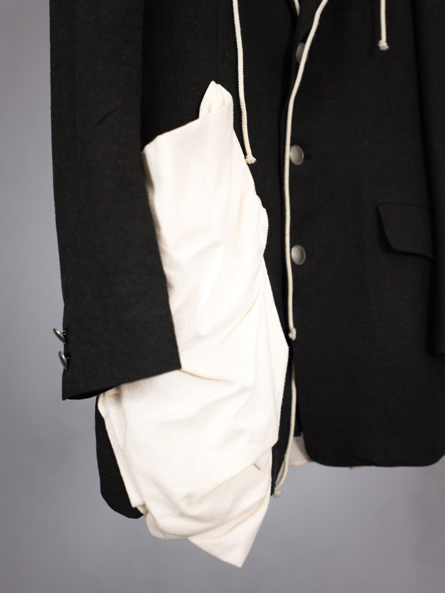 Yohji Yamamoto 23AW Runway Blazer — back