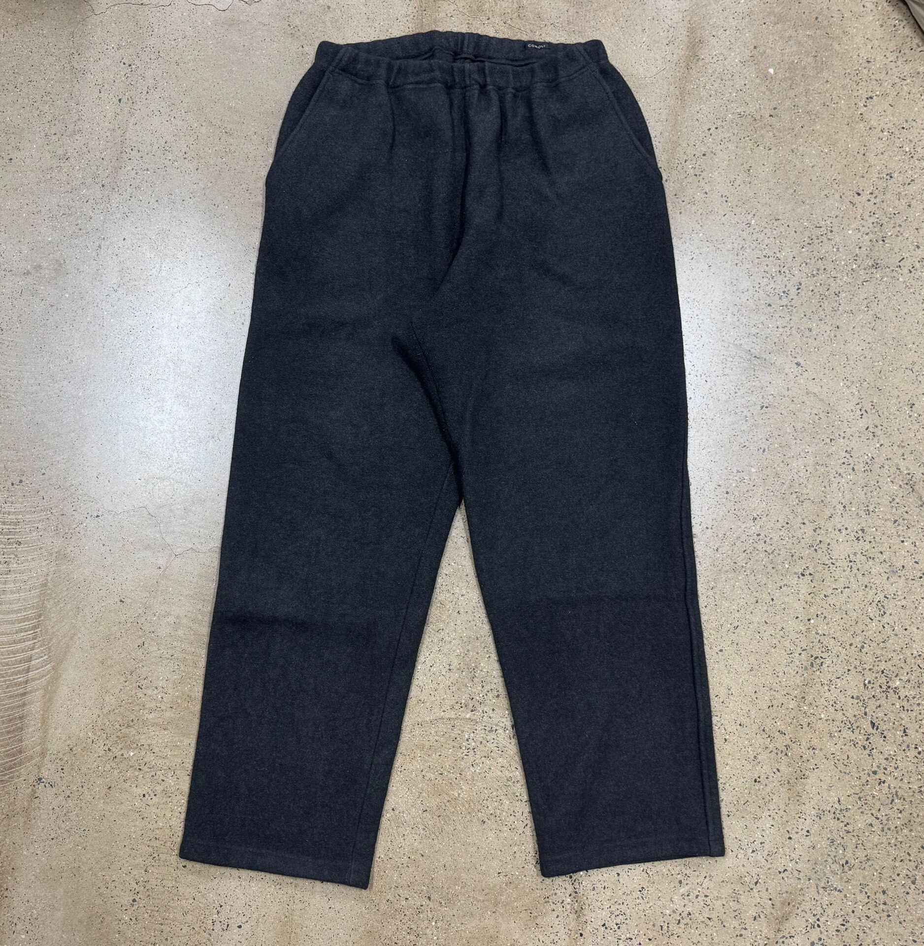 Comoli Wool Felt Relaxed Pants