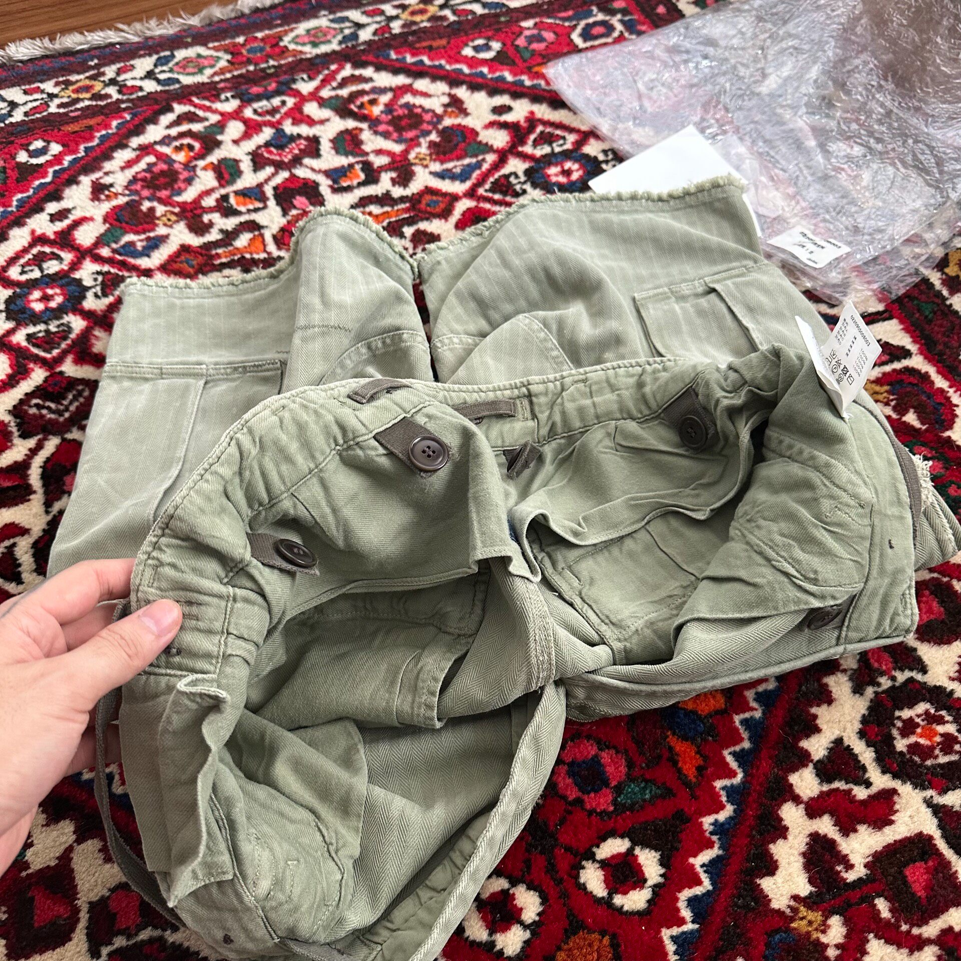 Visvim 20AW ICT Eiger Shorts — back