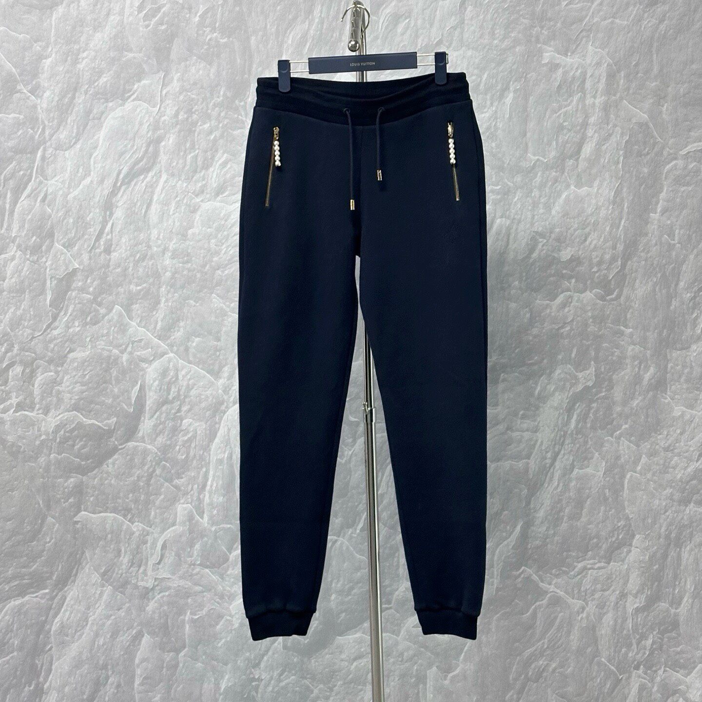 Louis Vuitton SS24 Pharrell Pearl Jogger Pants — front