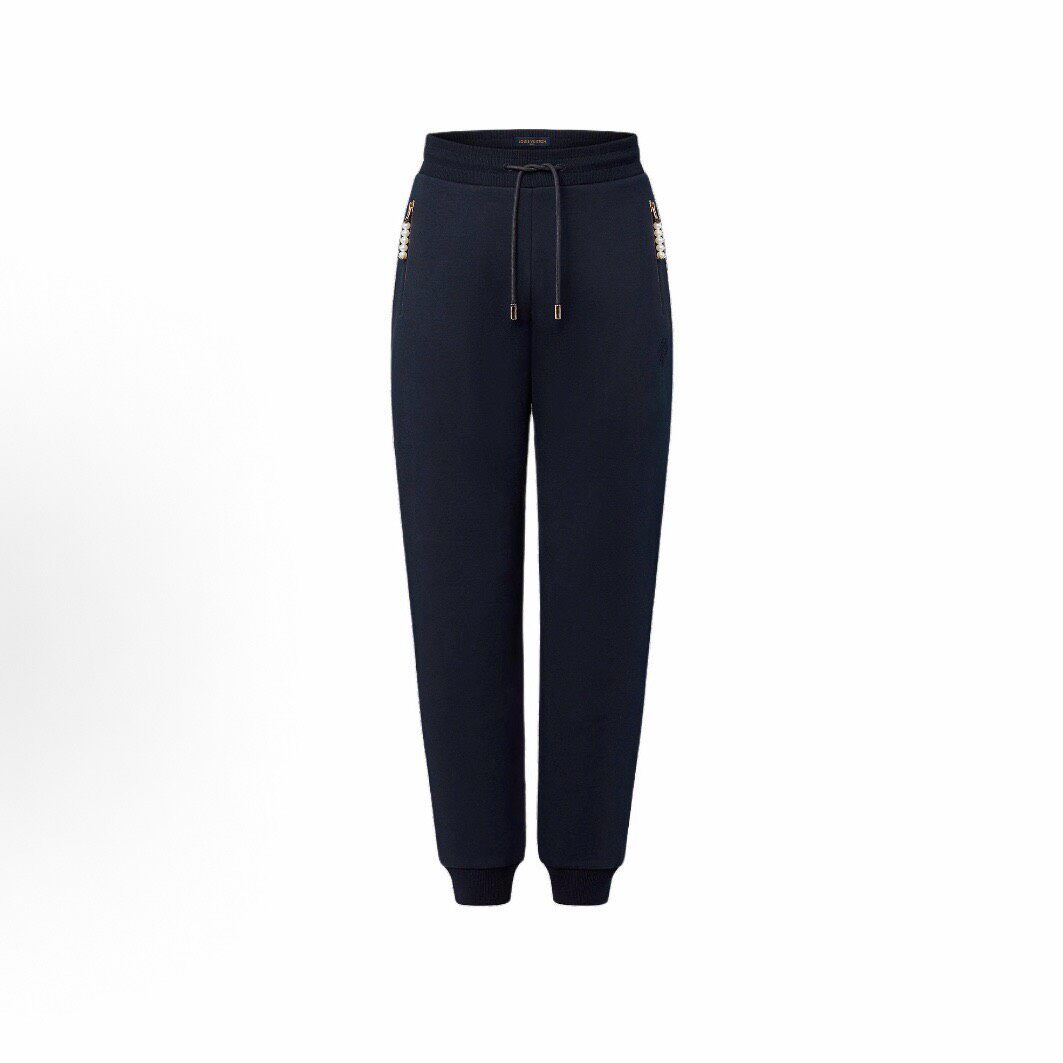 Louis Vuitton SS24 Pharrell Pearl Zip Jogger Pants