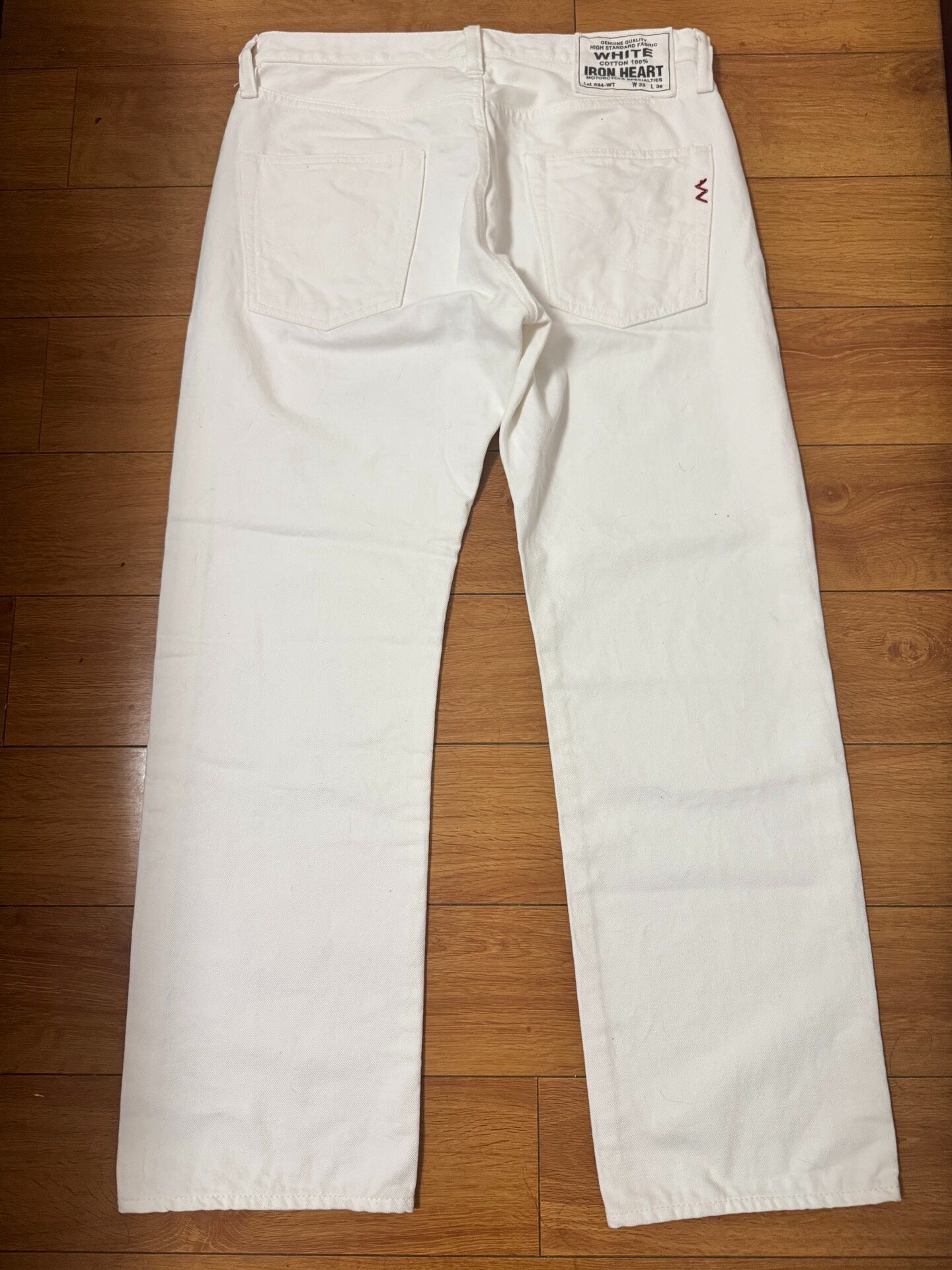 Iron Heart 634 14oz Straight Jeans — front