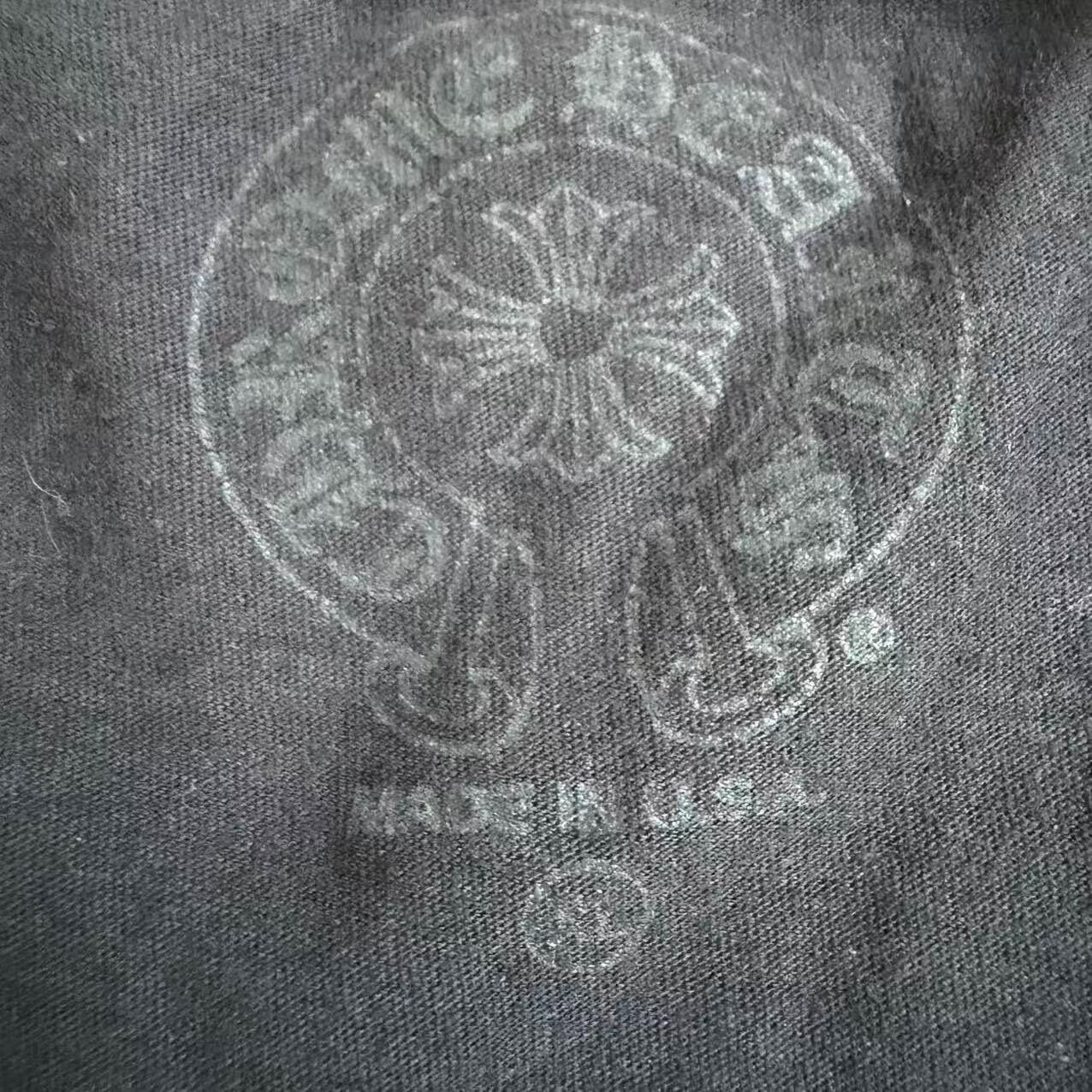 Chrome Hearts Cross Print Long Sleeve Top — back