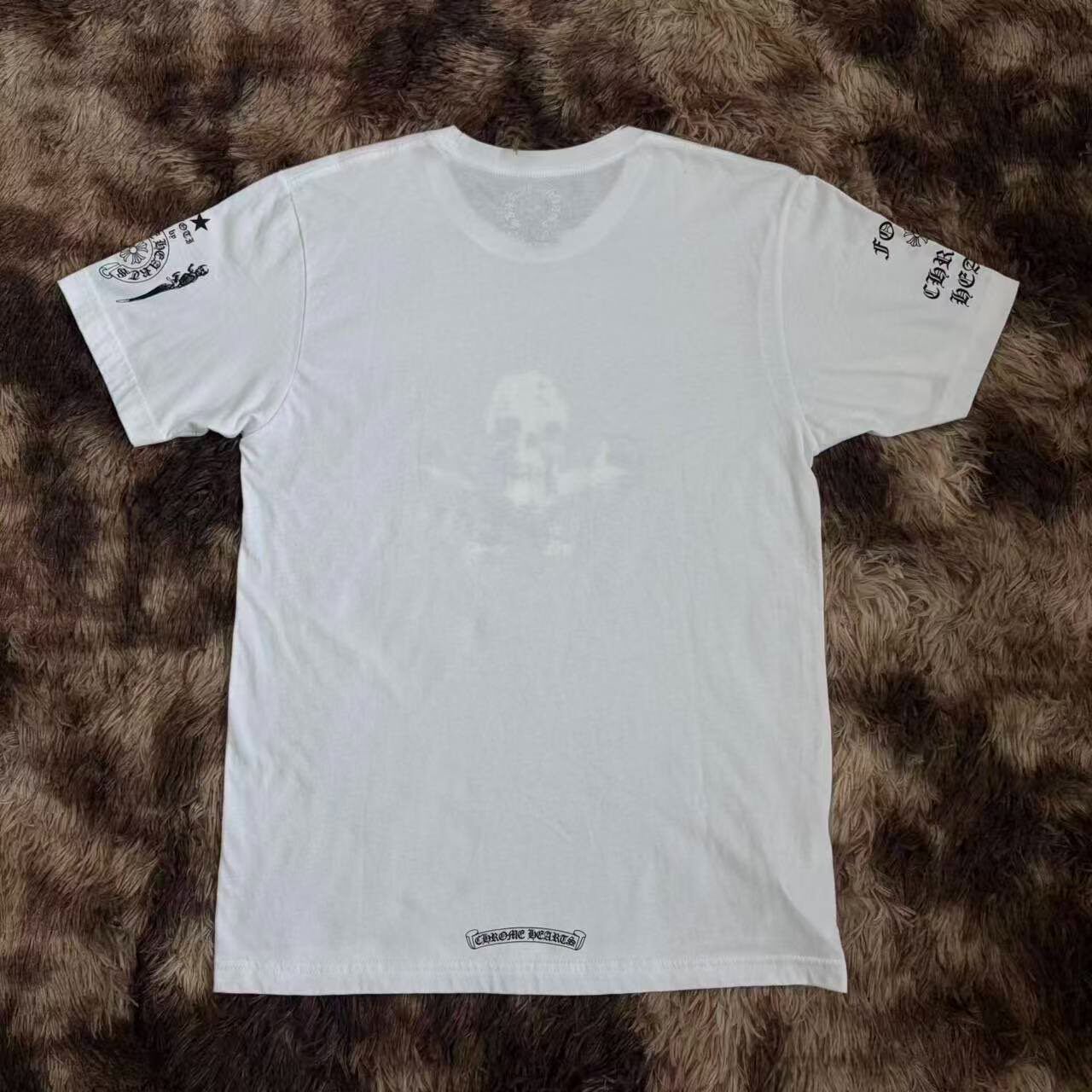 Chrome Hearts Foti White Short-Sleeve T-Shirt — front