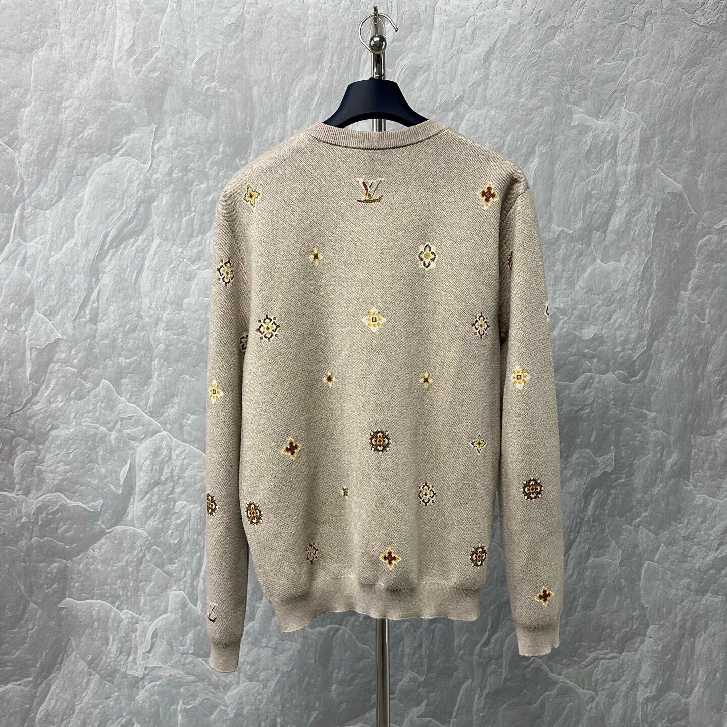 Louis Vuitton FW26 Knit Cardigan — back