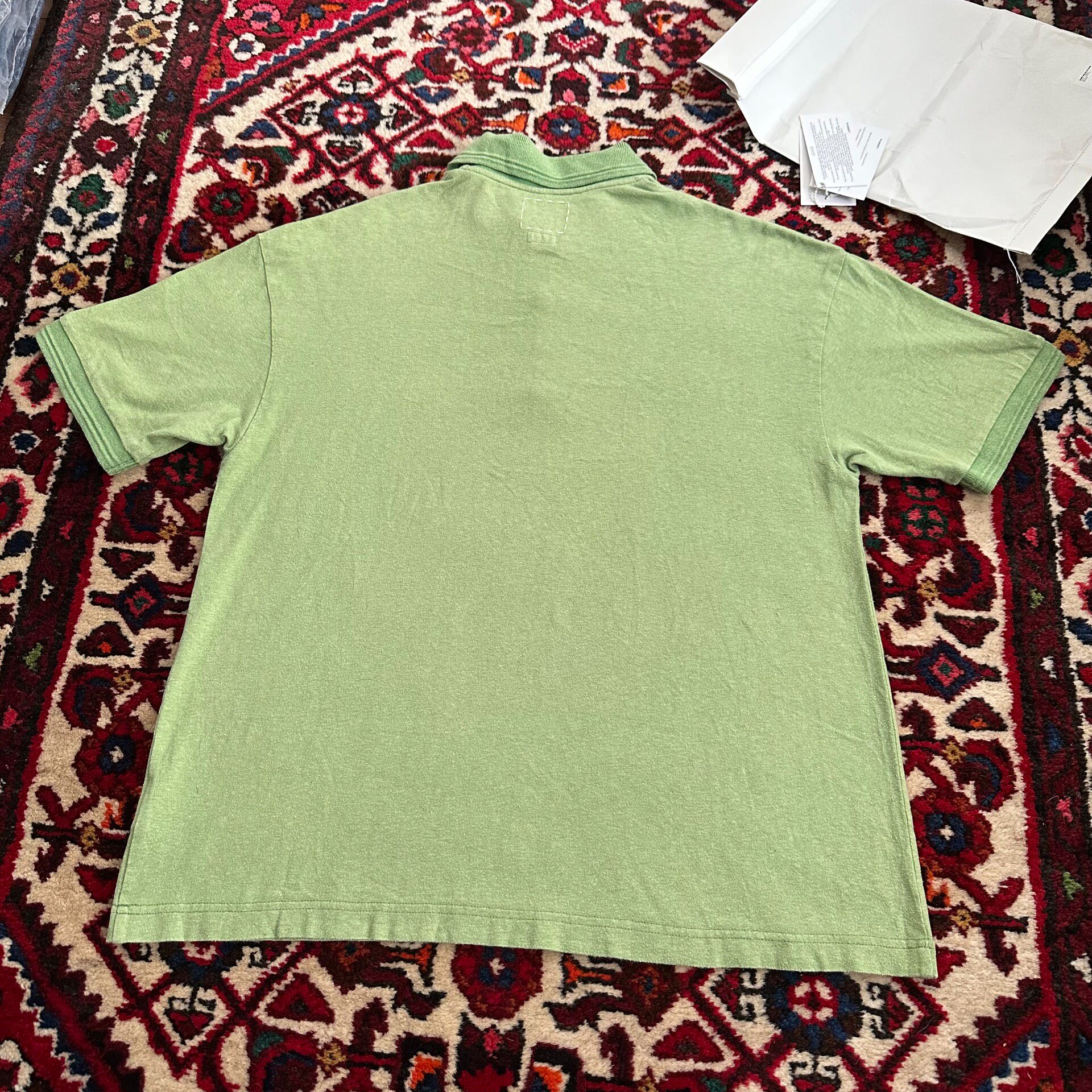 Visvim 22SS Jumbo Weller Polo Shirt — detail
