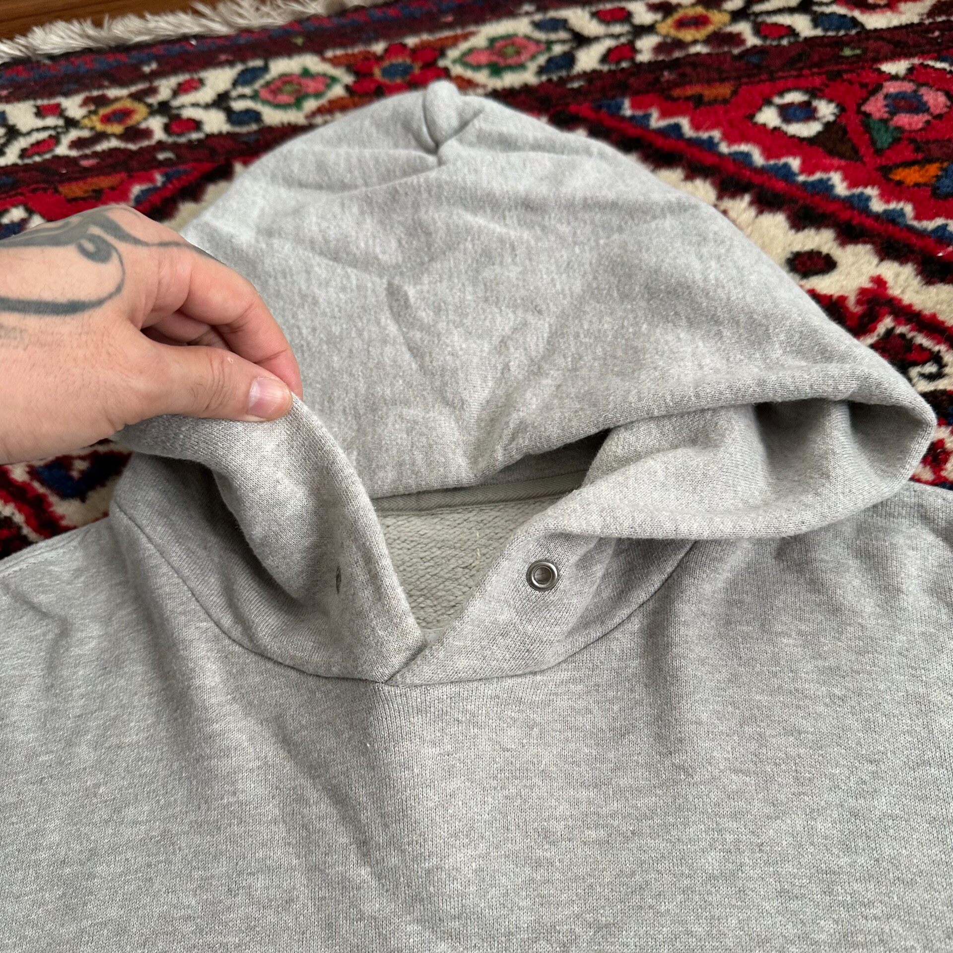 VISVIM 25AW Court Hoodie P.O. — label