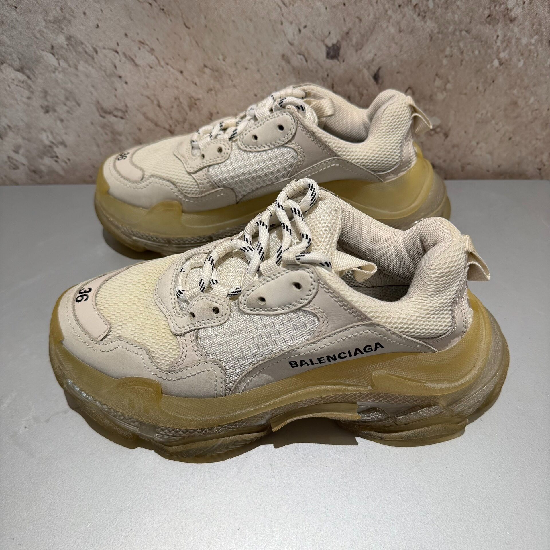 Balenciaga Triple S Sneakers Size 36 — detail