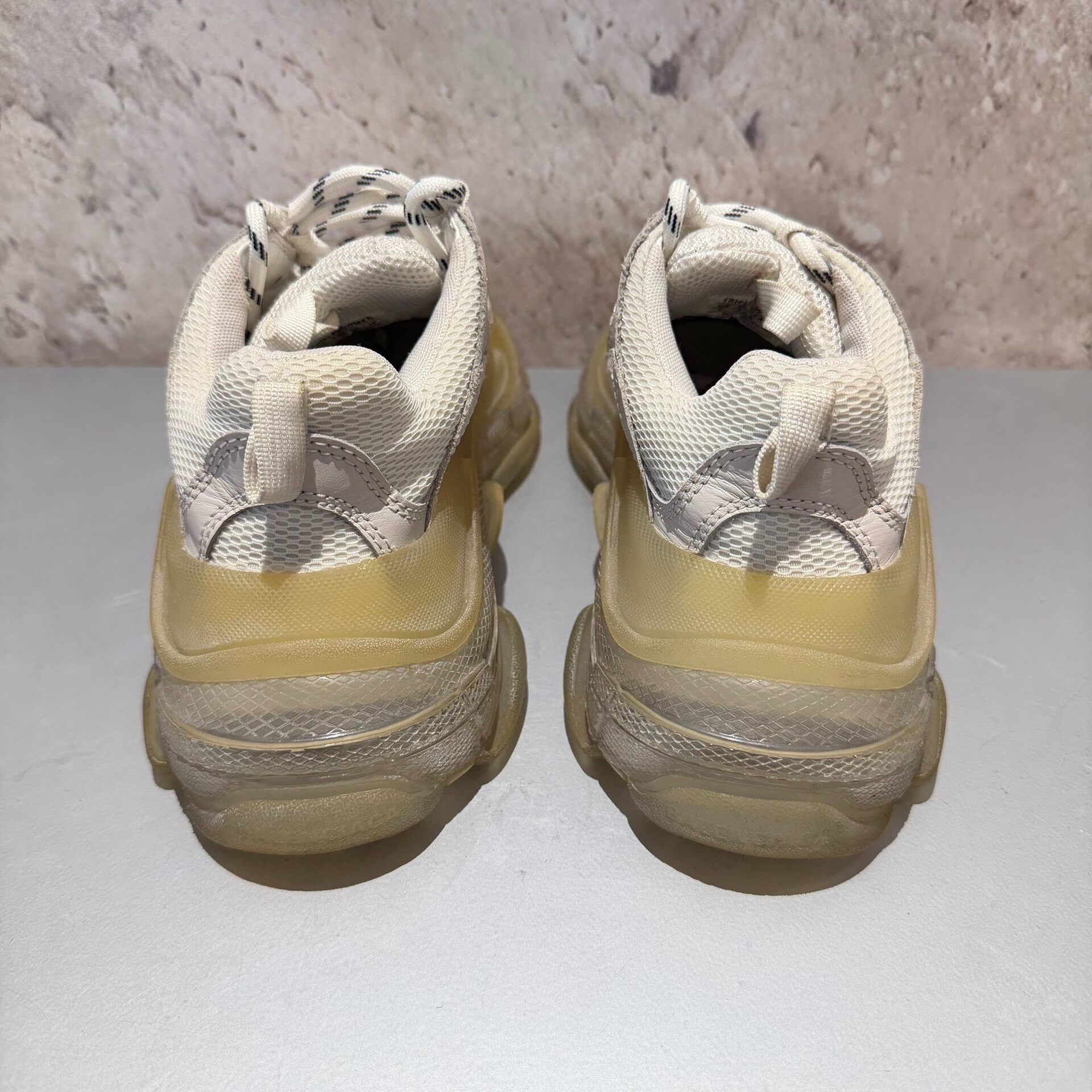 Balenciaga Triple S Sneakers Size 36 — label