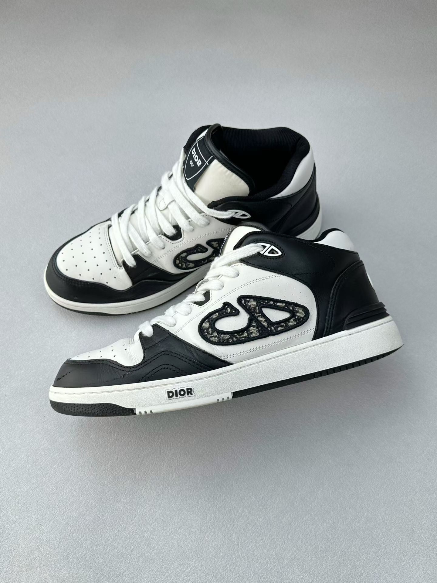 Dior x Kenny Scharf Black White Sneakers