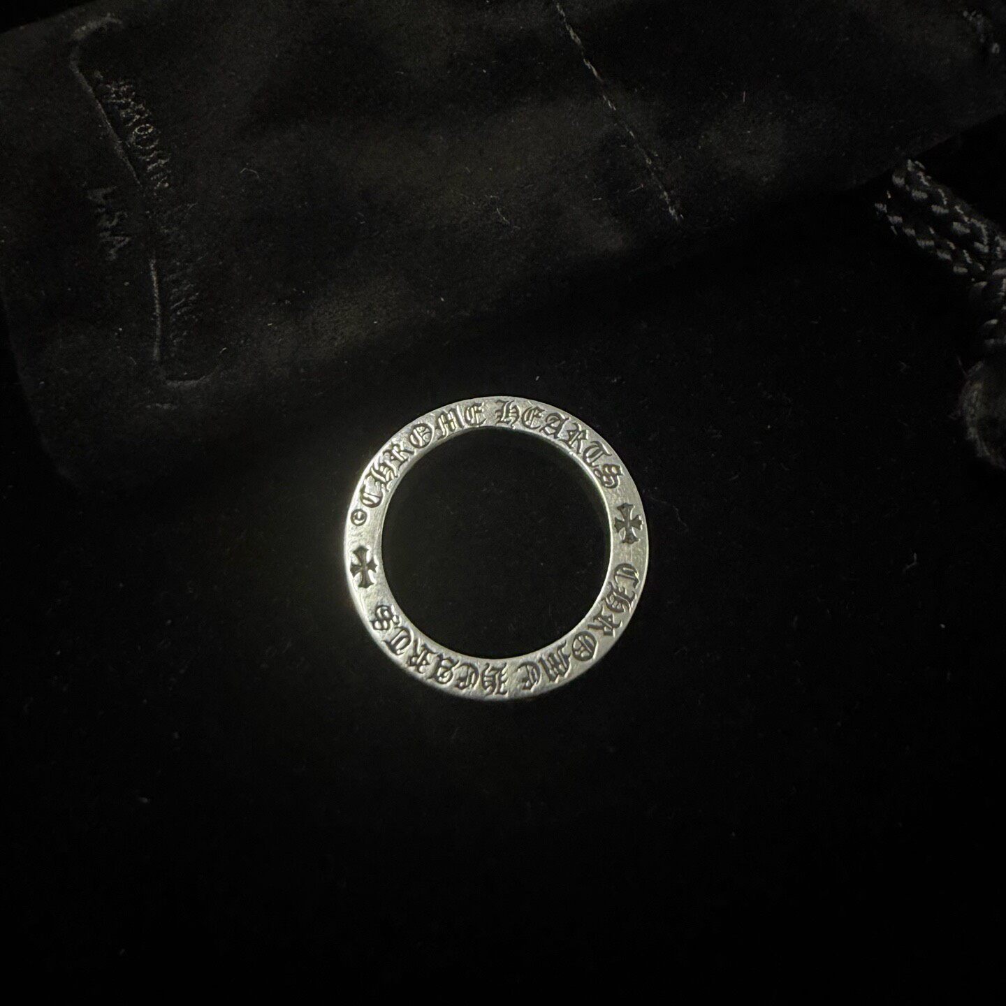 Chrome Hearts CH Forever Silver Ring