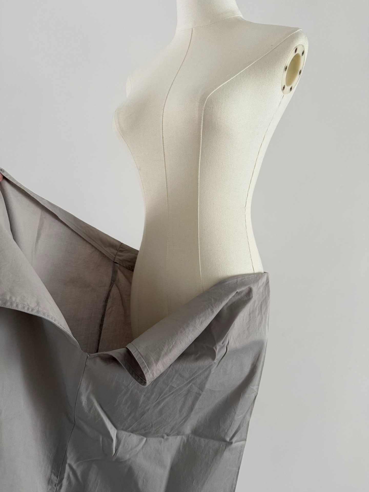 Dries Van Noten Irregular Midi Skirt — detail