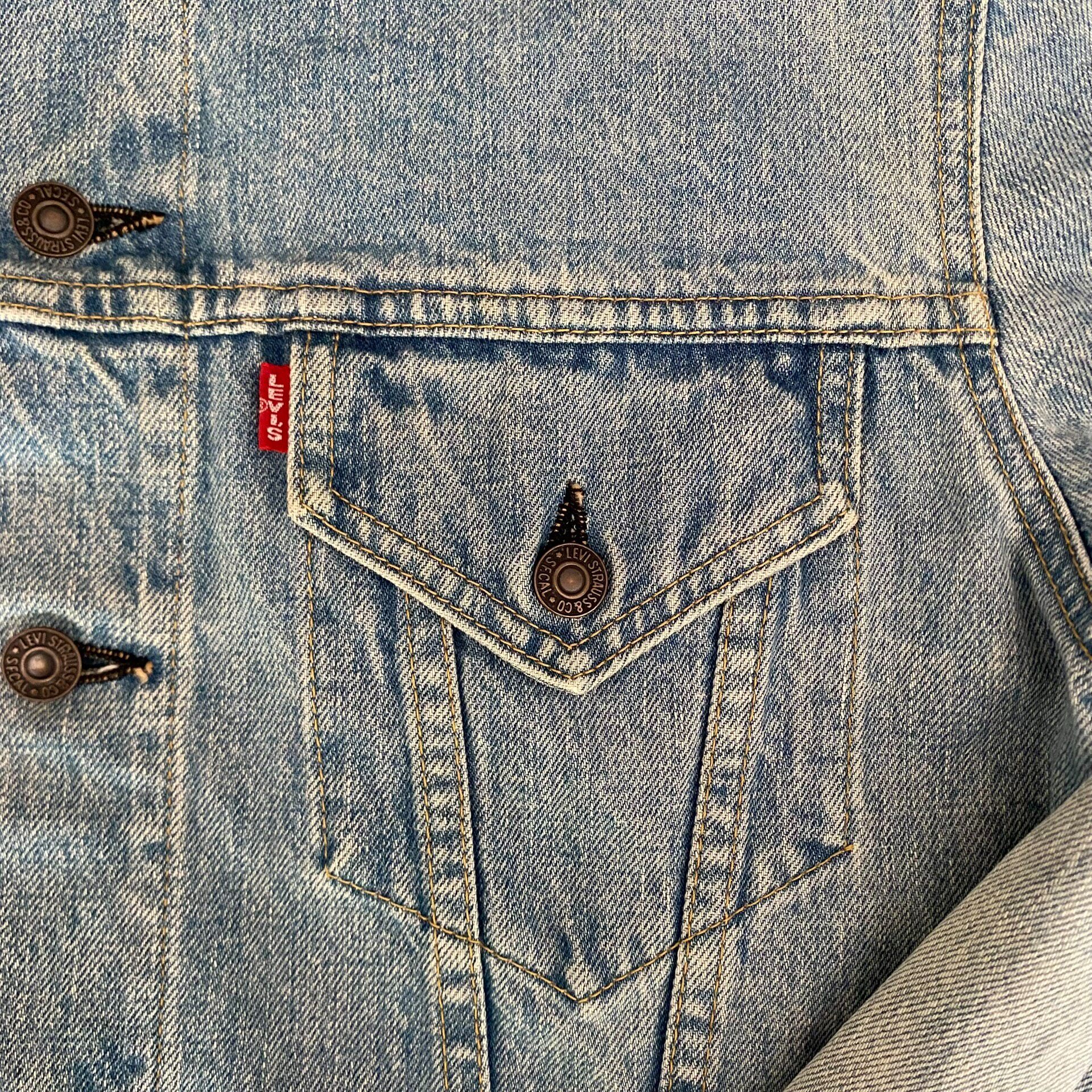 Levi's LVC Type 3 Denim Jacket — label