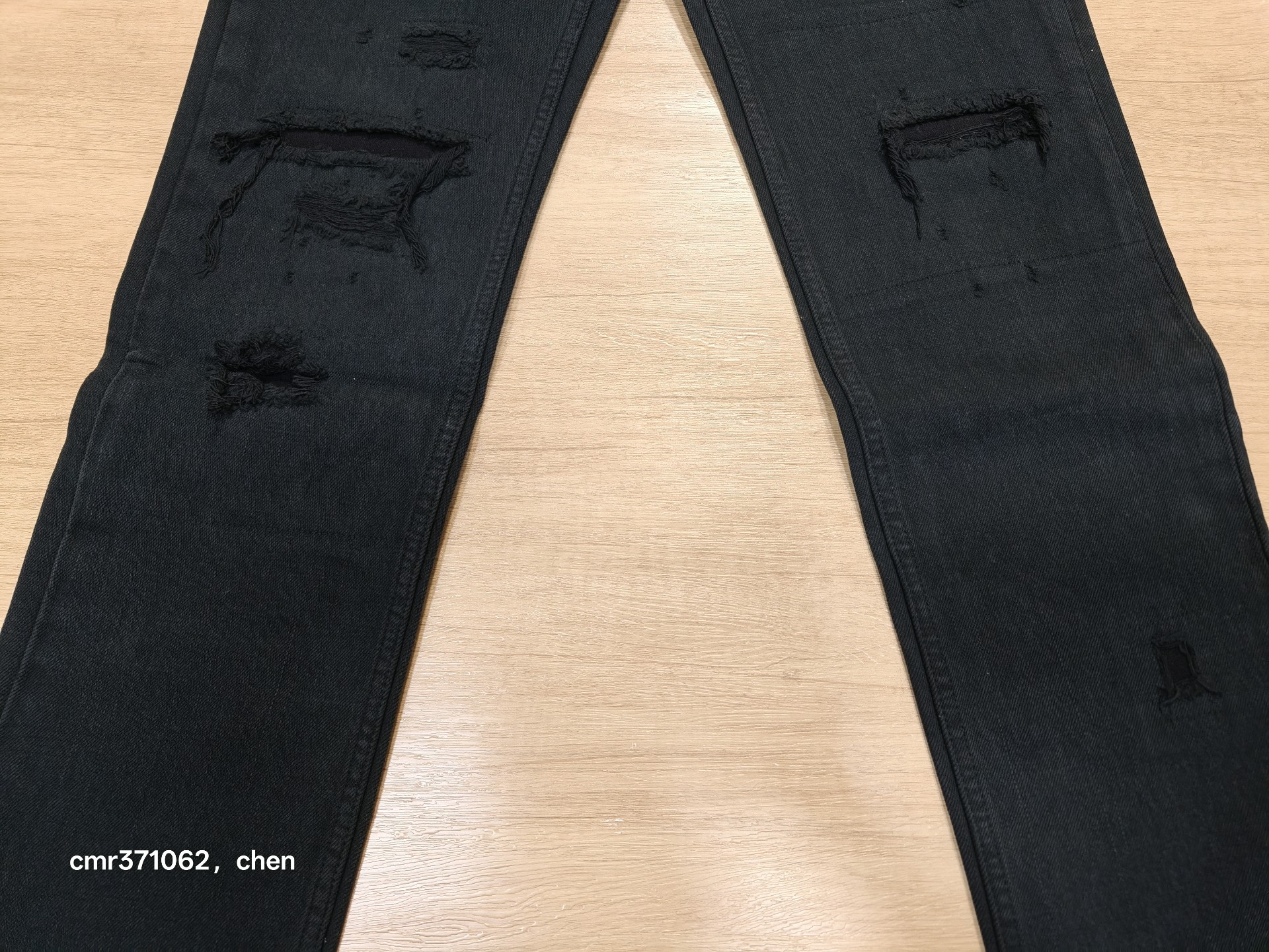 Visvim Social Sculpture 0 Distressed Jeans — back