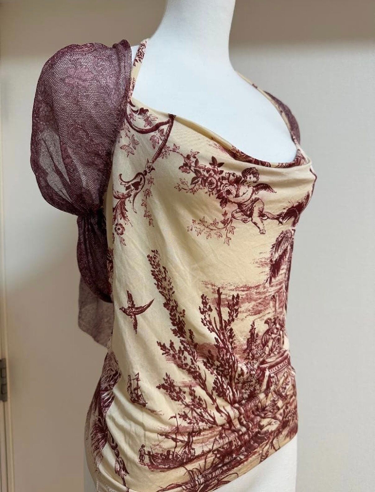 Jean Paul Gaultier Halter Neck Top — front