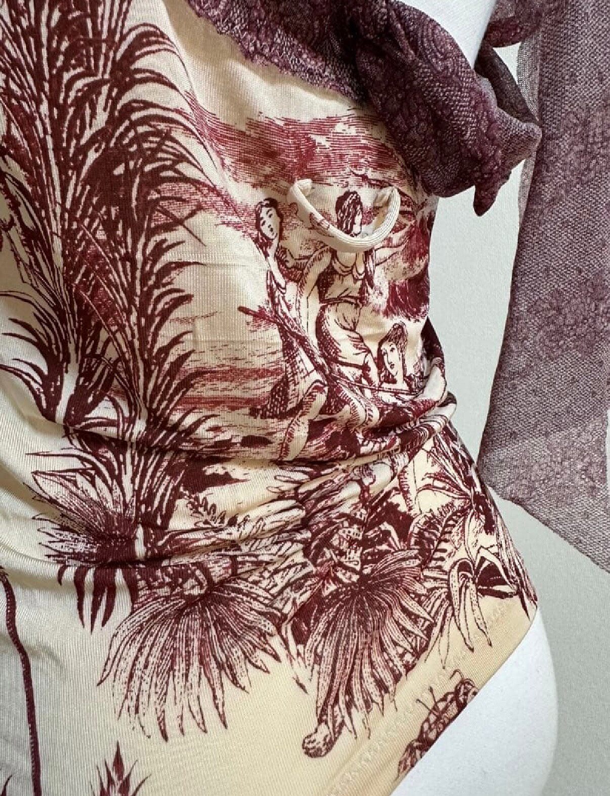 Jean Paul Gaultier Halter Neck Top — back