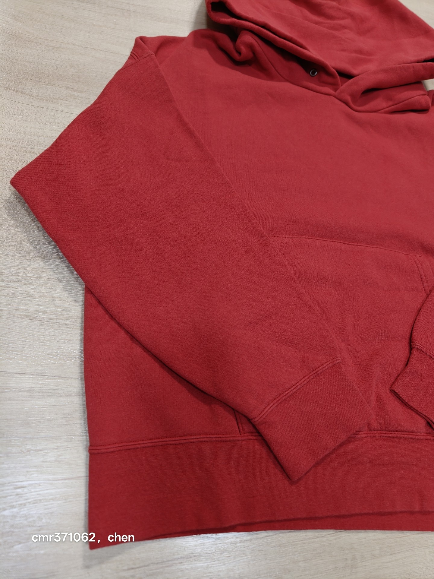Visvim 20ss Amplus Red Hoodie — front