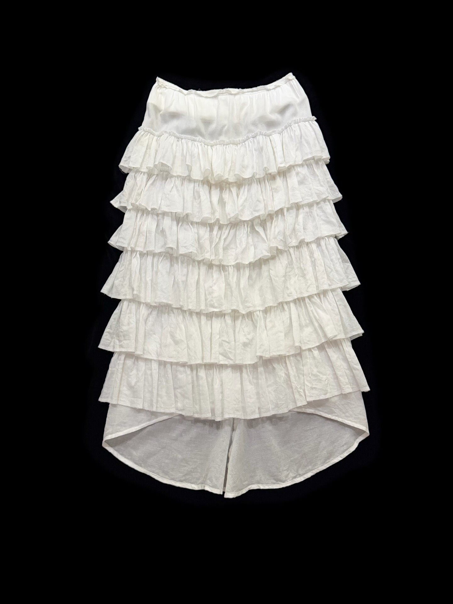 Comme des Garcons Tiered Cotton Cake Skirt