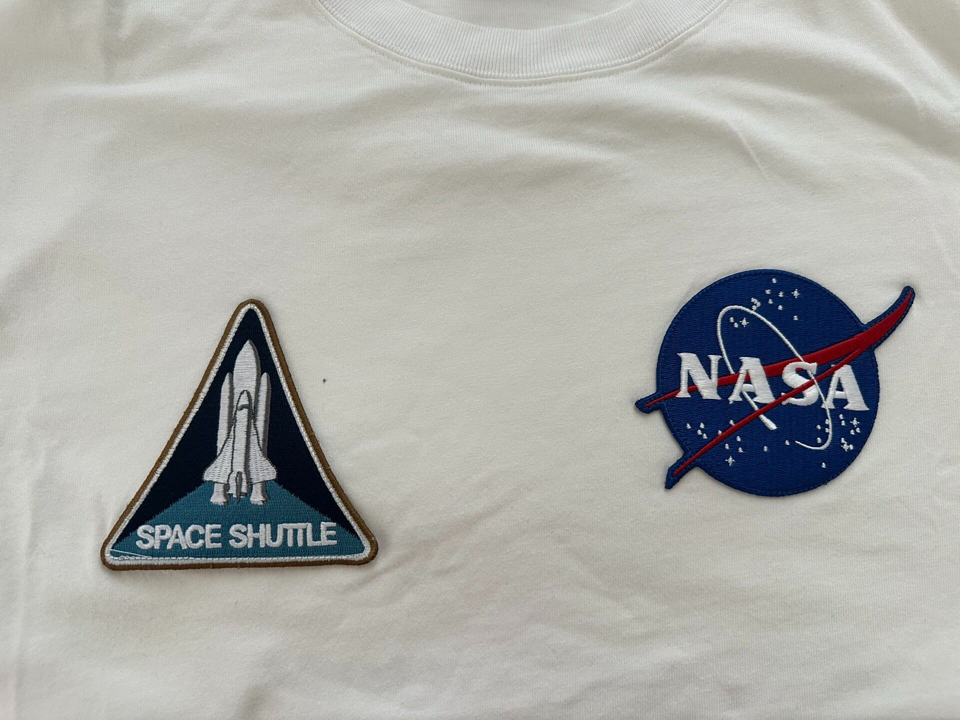Balenciaga x NASA Men’s White T-Shirt — detail