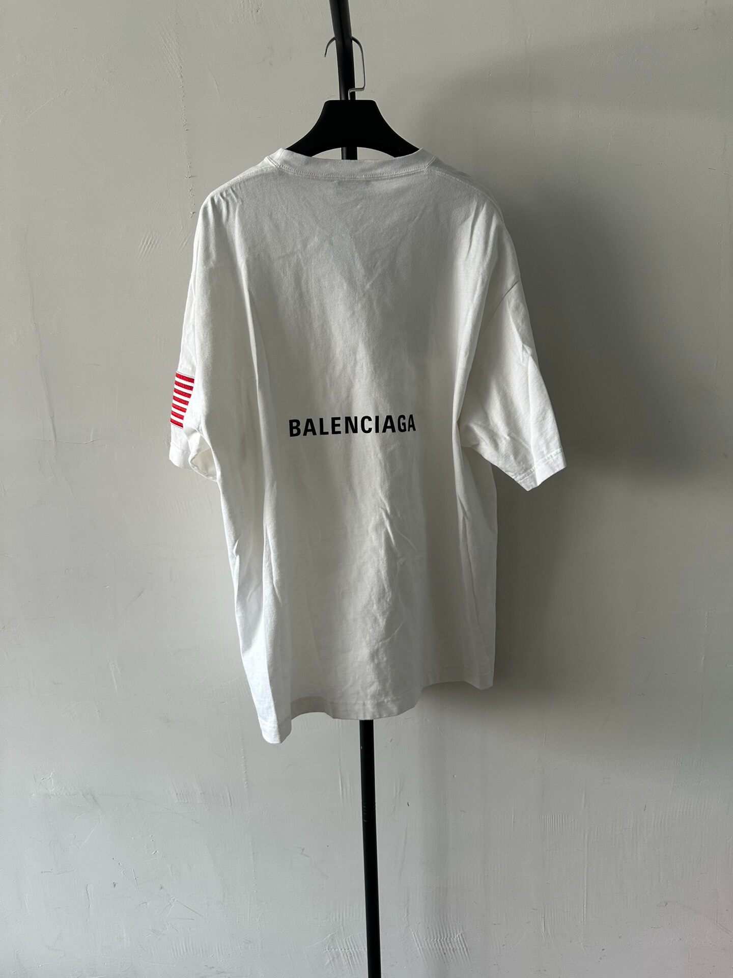 Balenciaga x NASA Men’s White T-Shirt — front