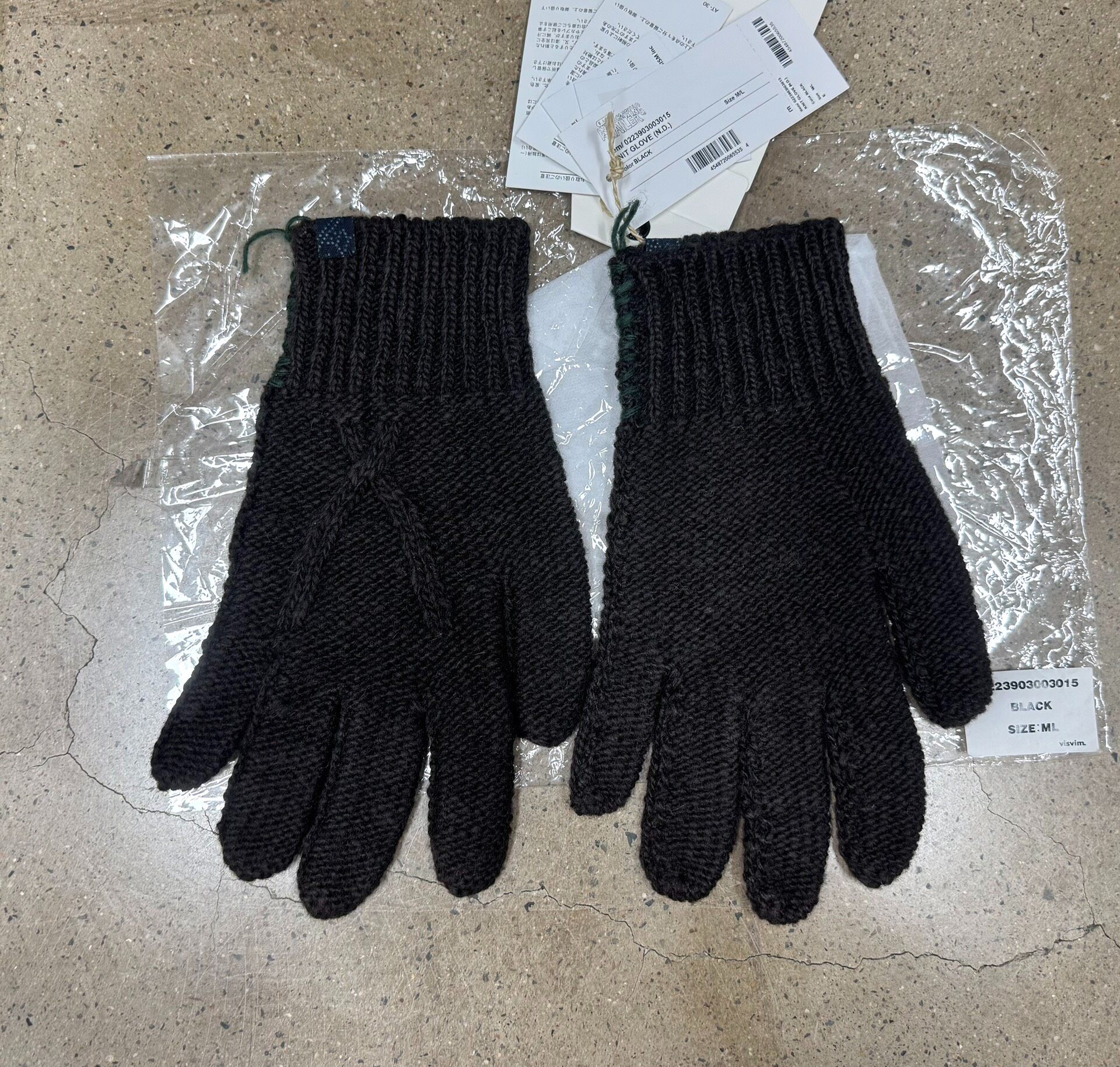 Visvim 23 ICT N.D. Knit Gloves