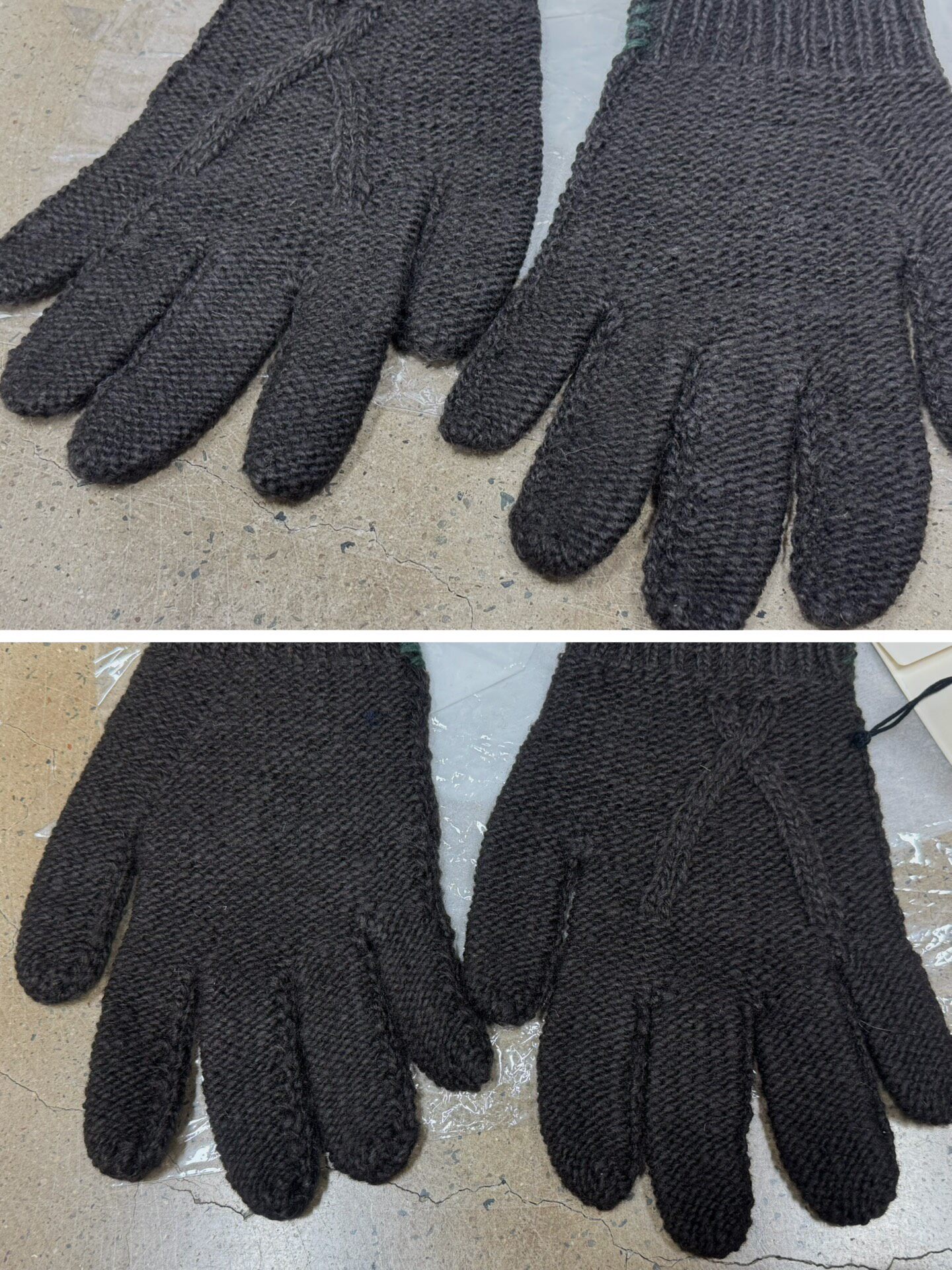 Visvim 23 ICT N.D. Knit Gloves — back