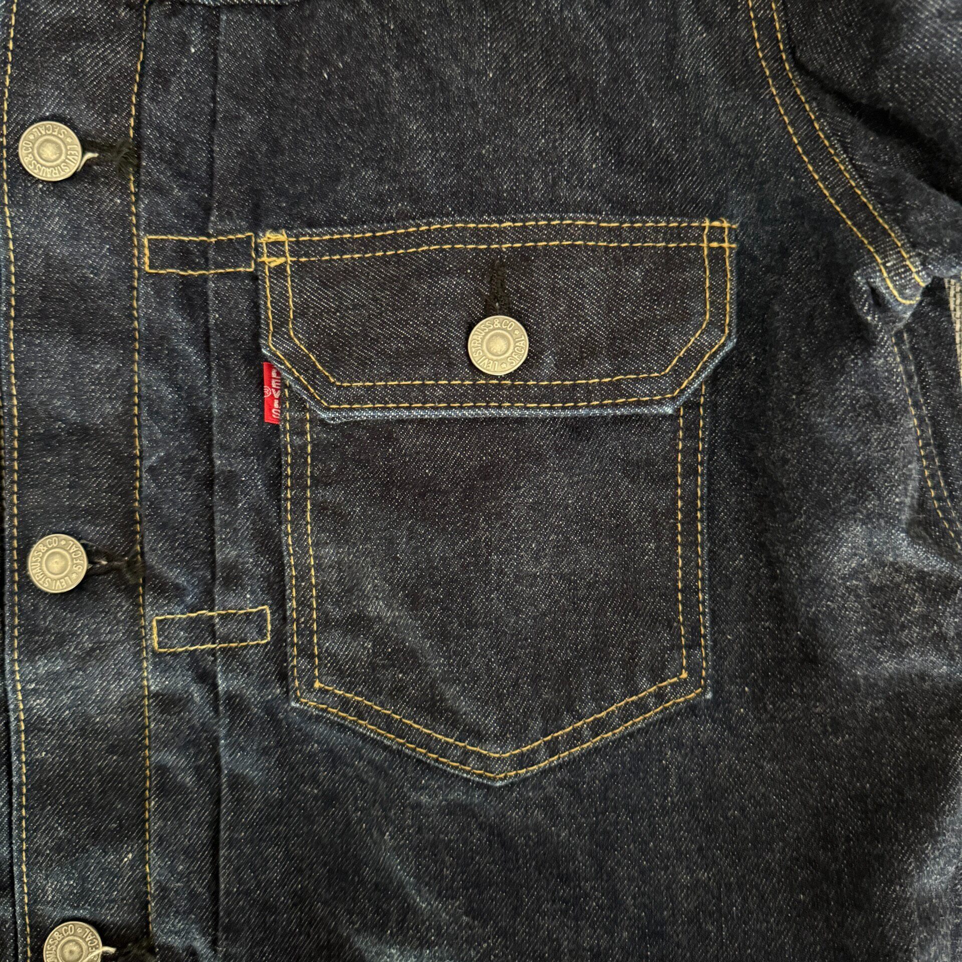 Levi's LVC 507 Denim Jacket — back
